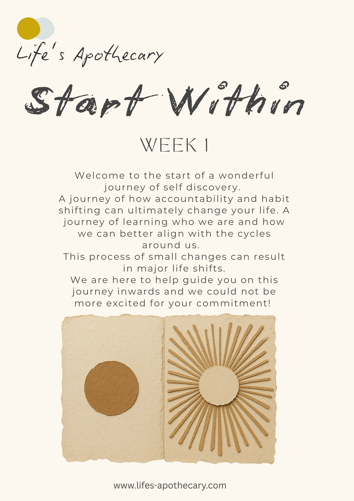 Start Within - Week 1