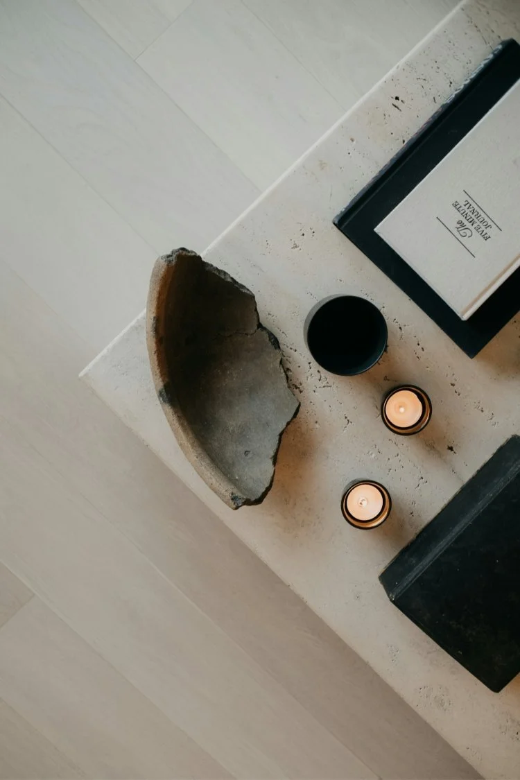 Calming objects arranged intentionally to represent a thoughtful, structured approach to therapy
