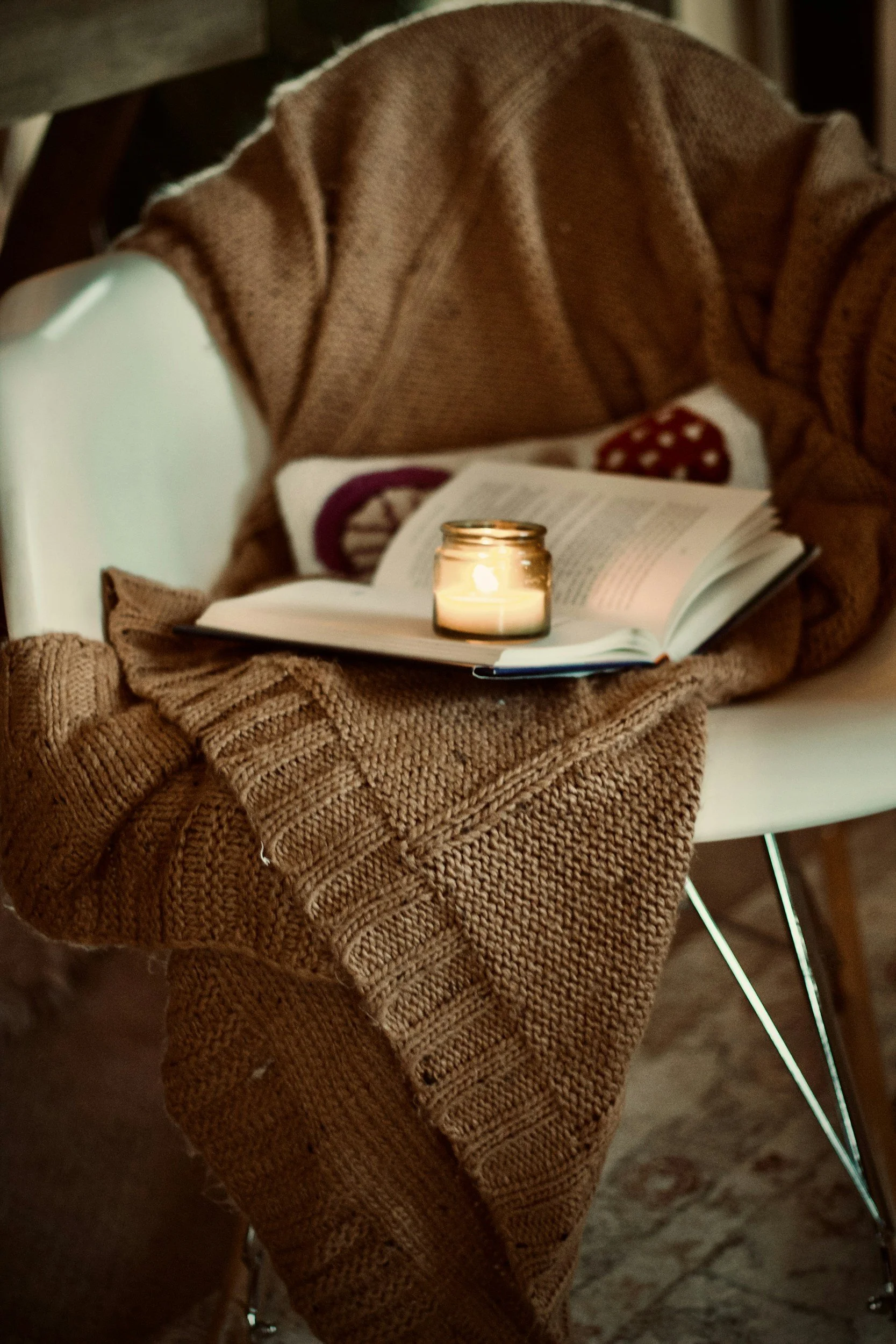 Comfortable setting representing safety, rest, and support during trauma healing