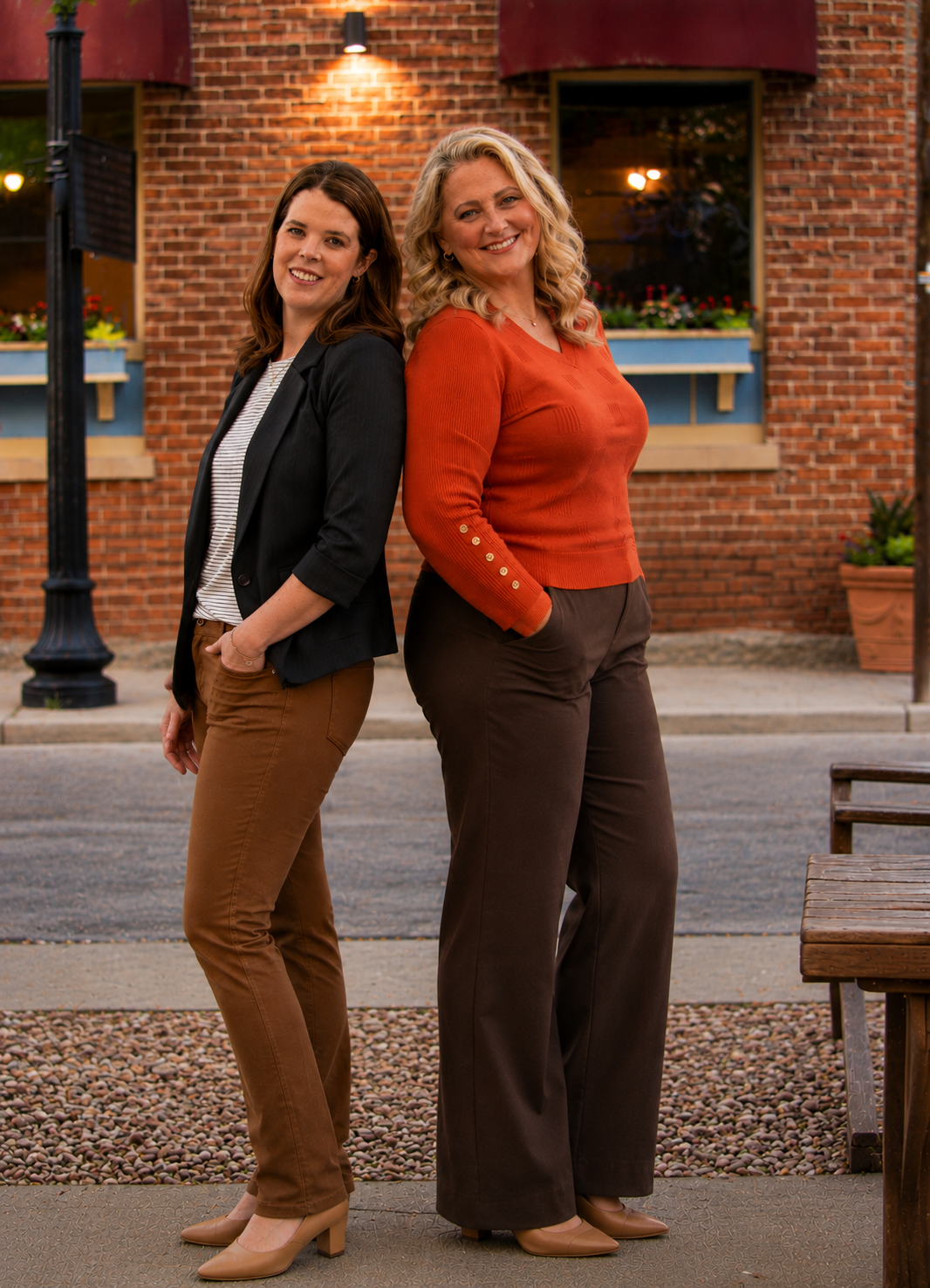 Dennis Counseling Group therapists Annie Hoober and Vanessa Dennis in Cincinnati, Ohio