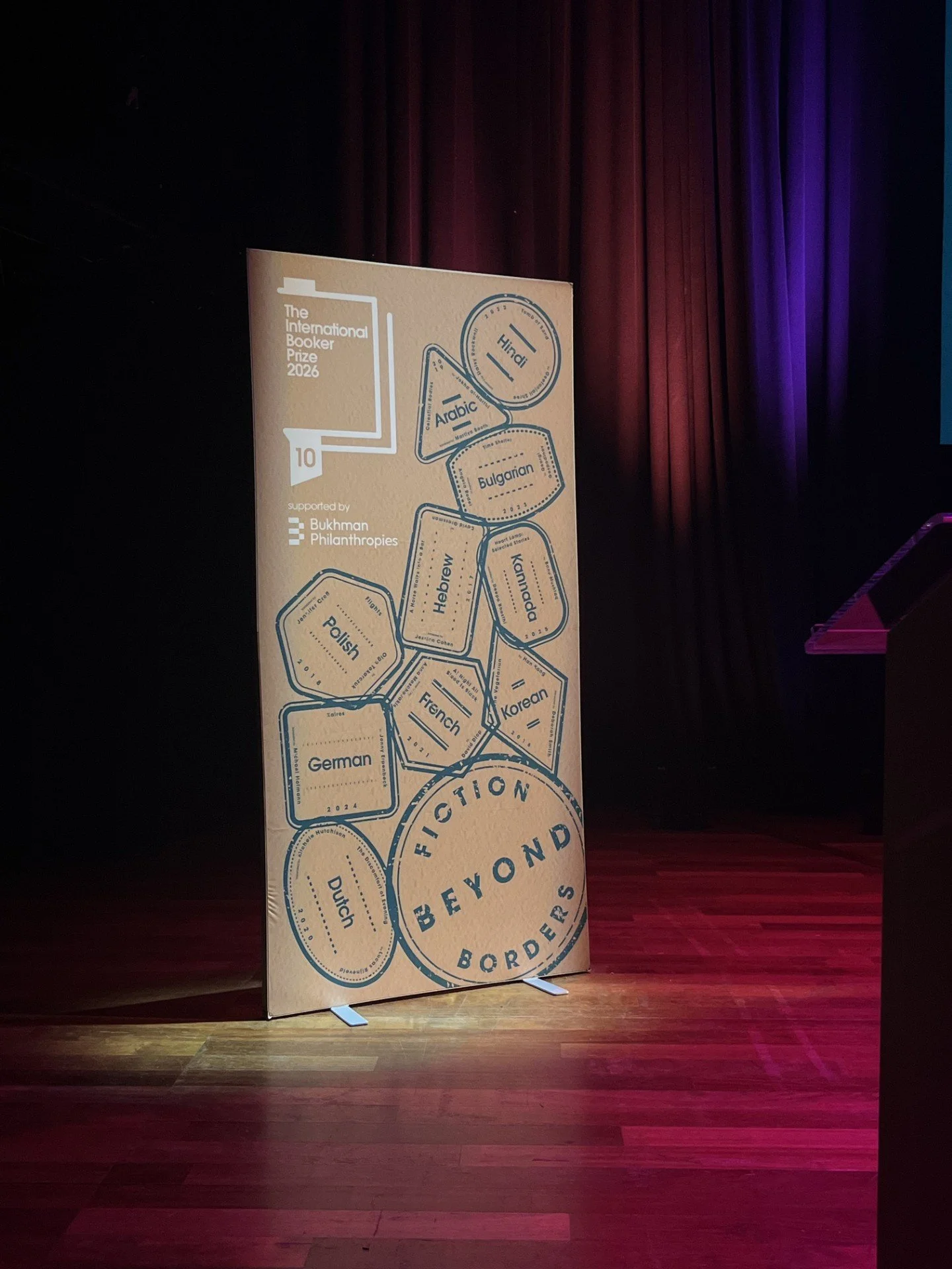 The International Booker Prize 10th Anniversary celebration