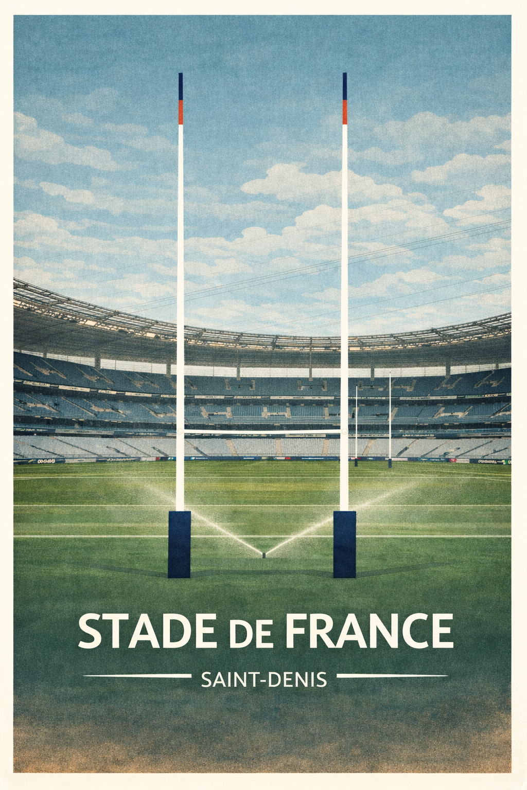 Affiche A4 Stade