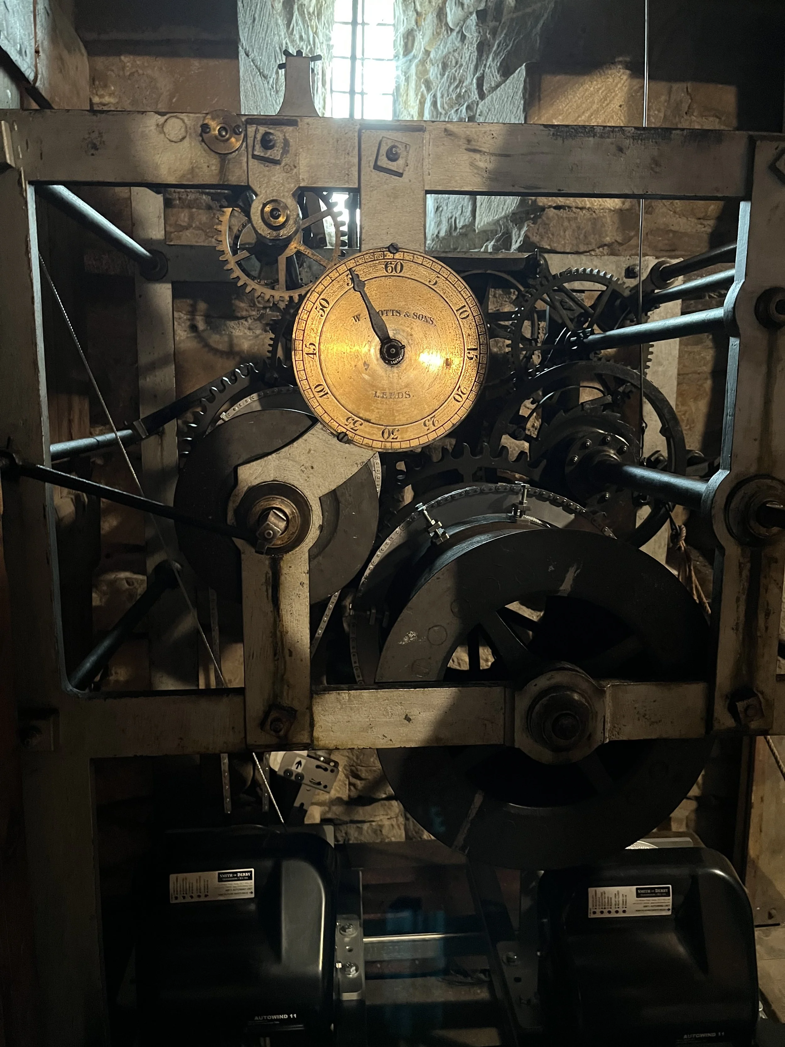 The inner works of the Harrison Clock