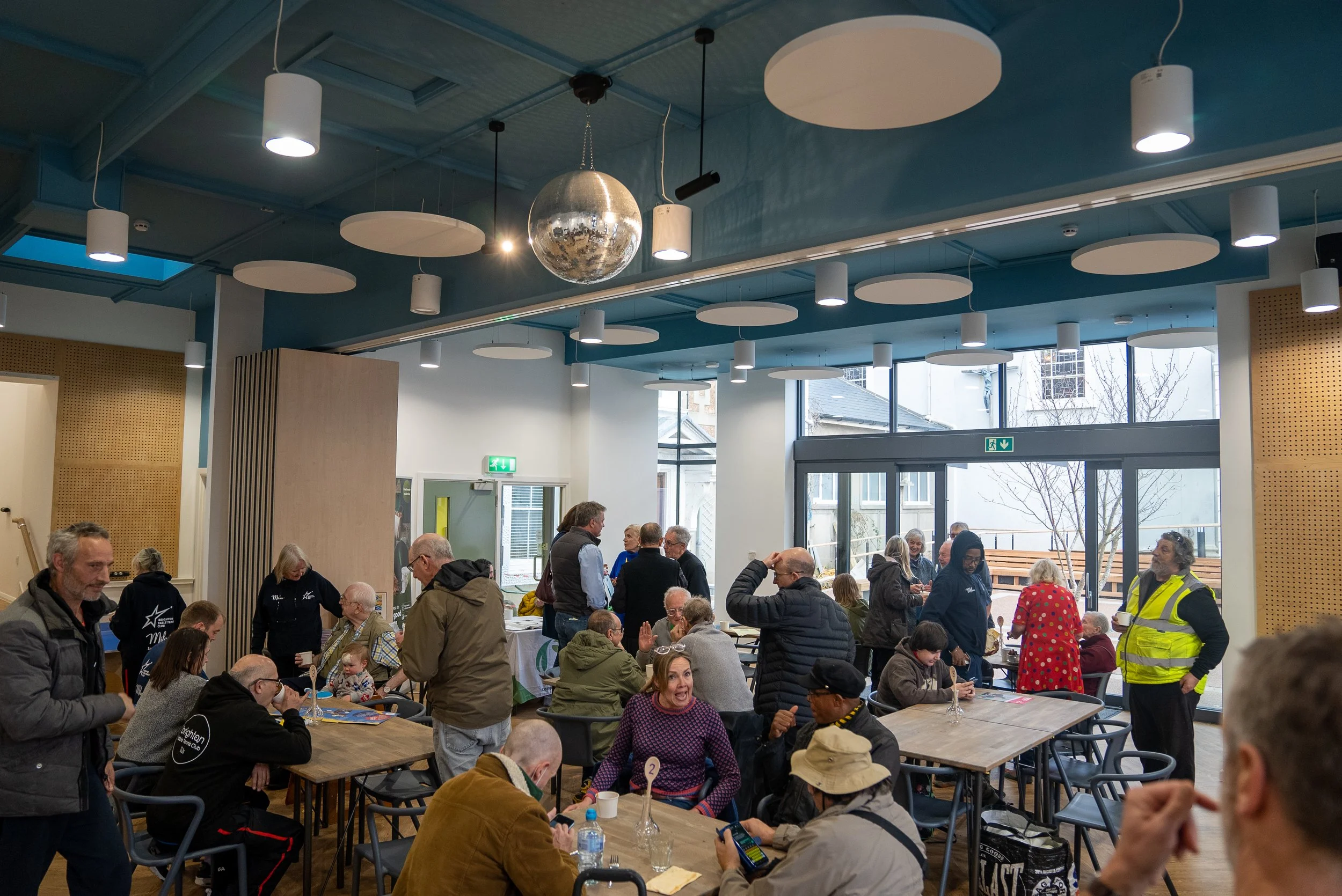 The Fitzherbert is full swing welcoming people from all around Brighton