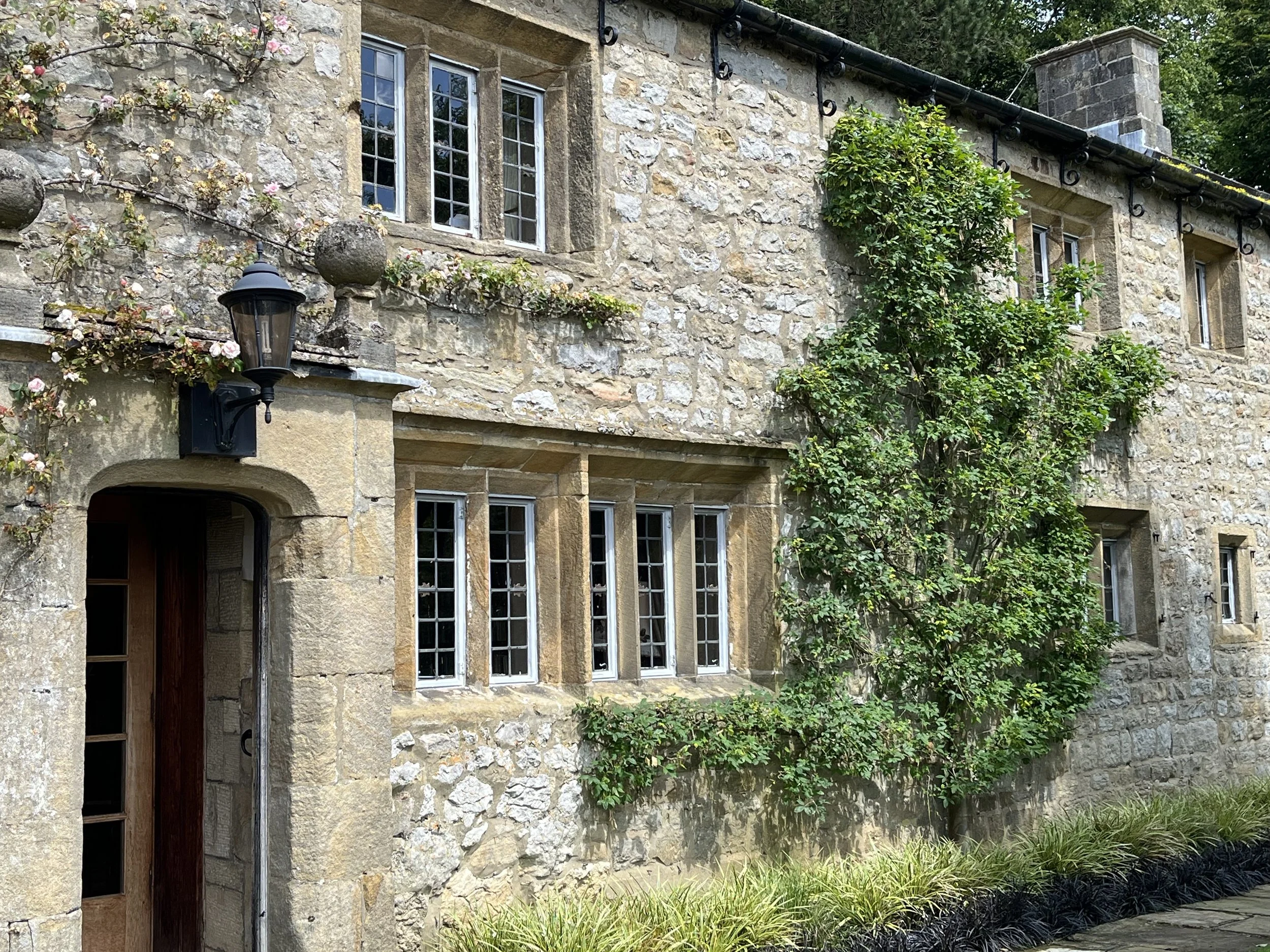 Partial view of the southern elevation