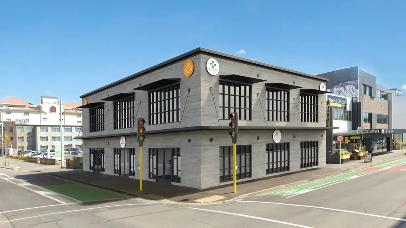 Colombo Road building render