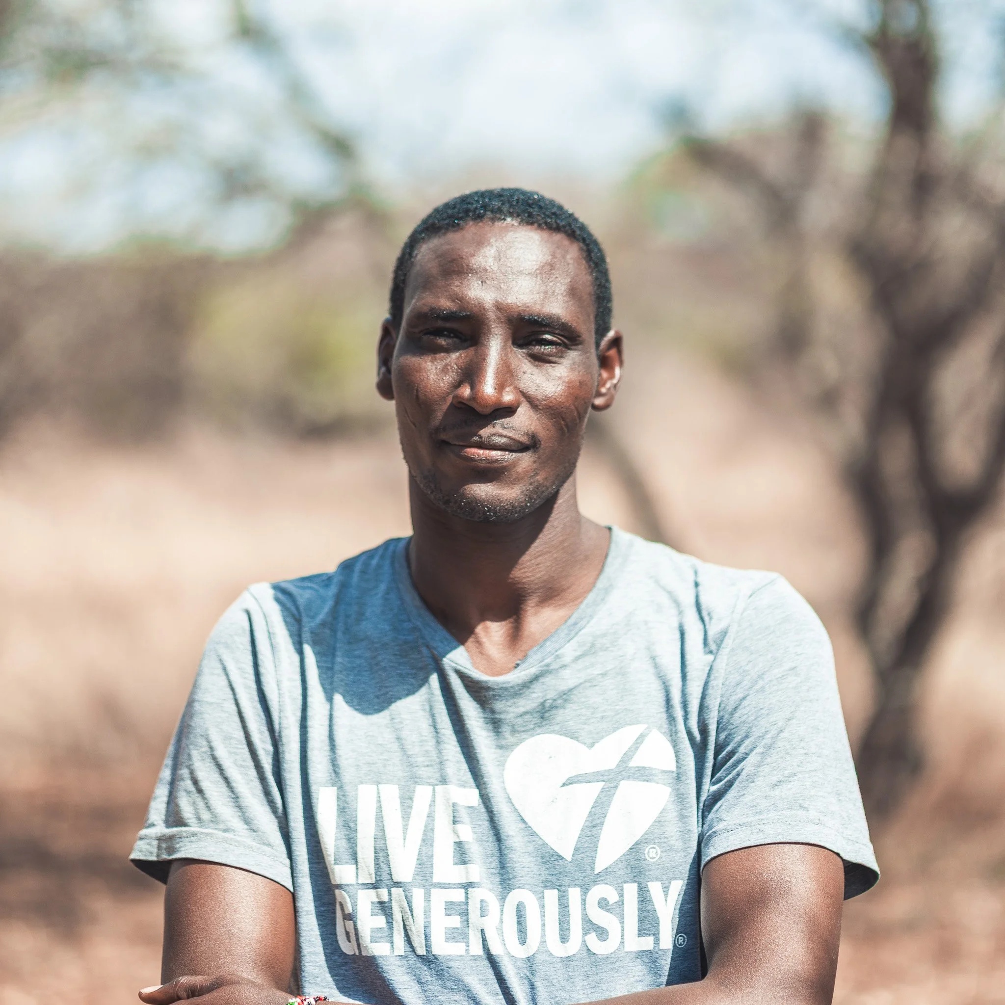 Abraham, the Chief Administrator at Kijani Farm