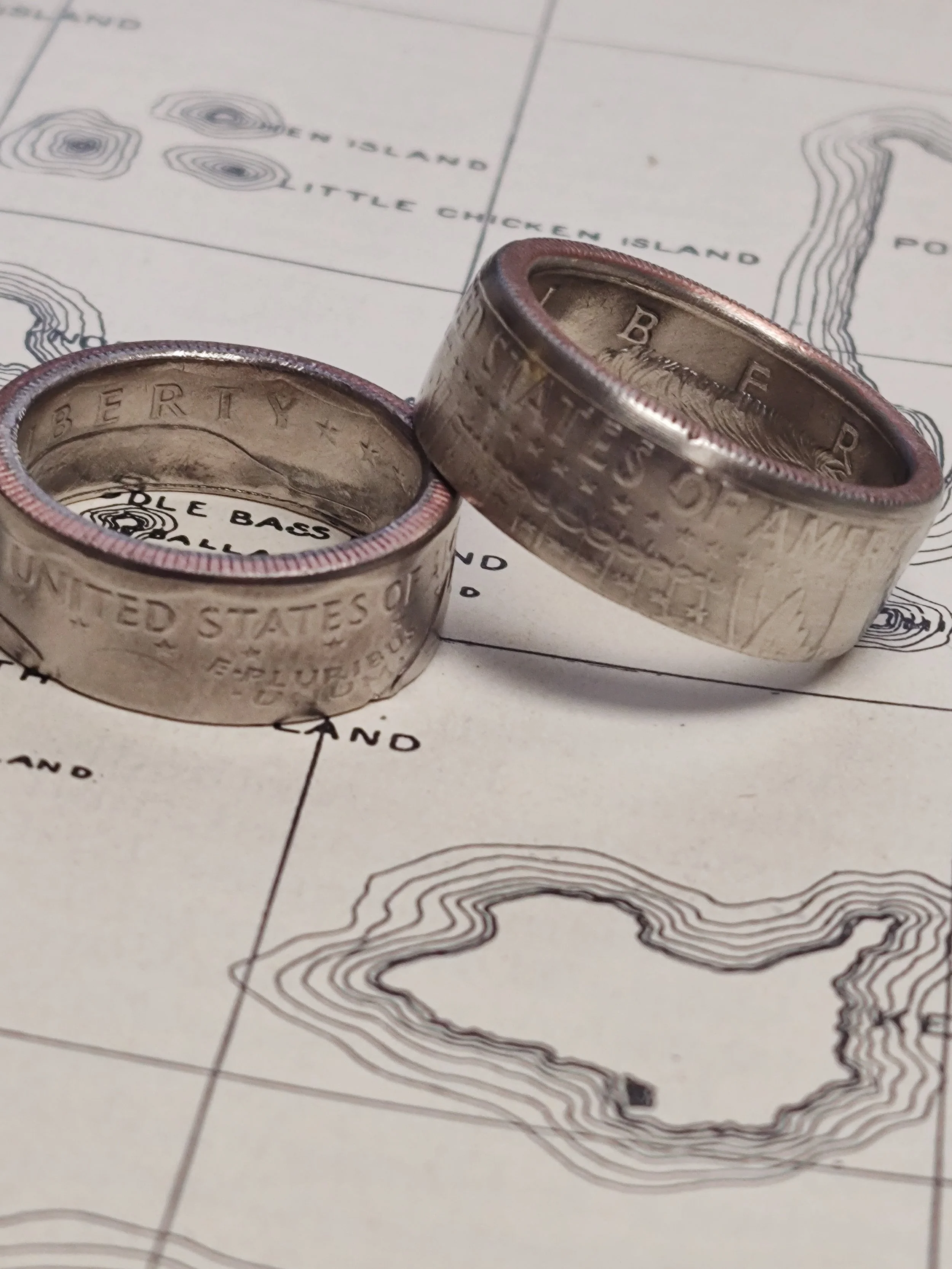 Wedding bands Susan B Eagle and Kennedy Eagle