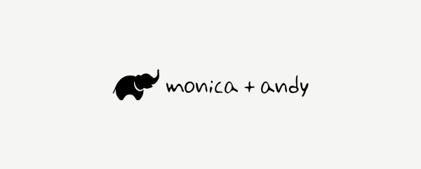 Logo for Monica + Andy