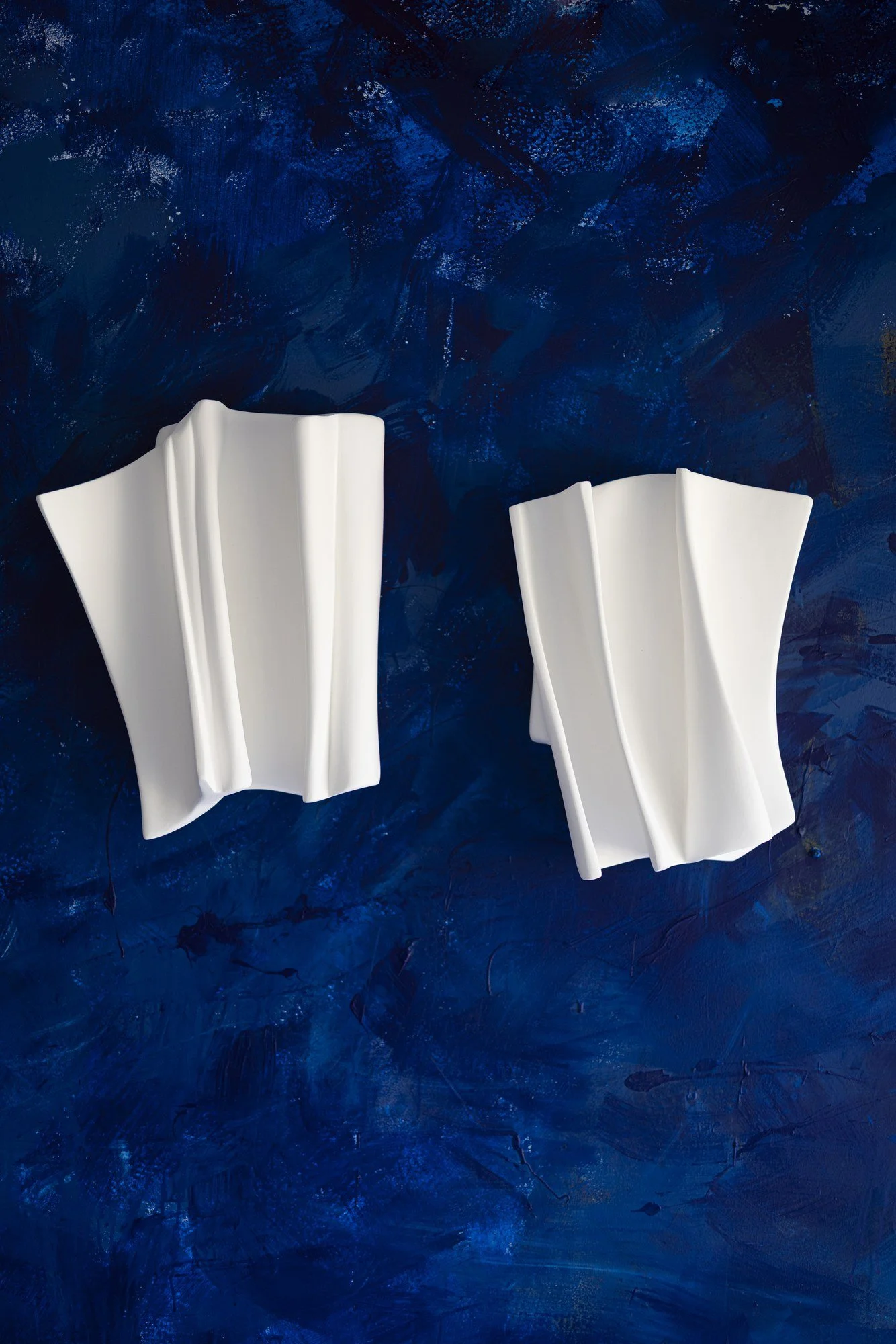 Vertigo (2025) - Minimalist Wall Sculpture Diptych by Budini