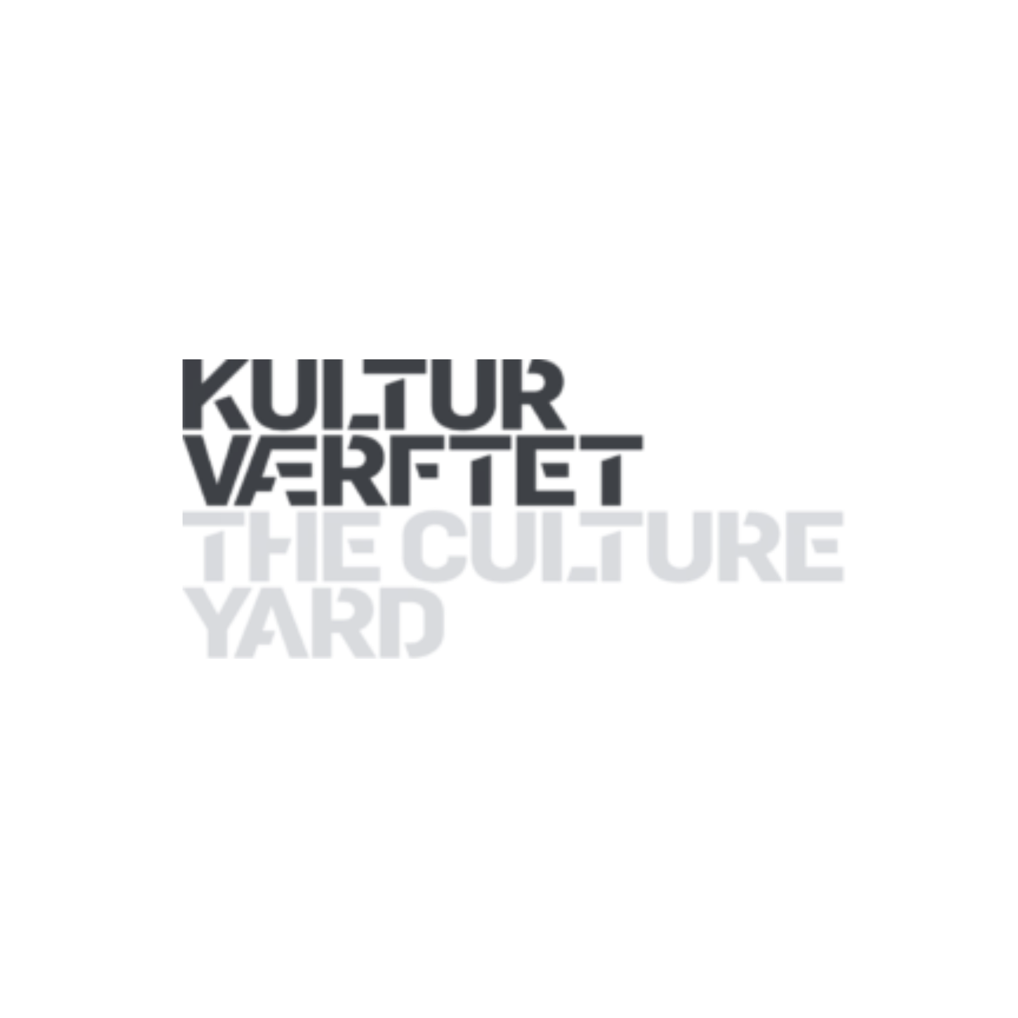 	
Logo for Kulturværftet with black text and design elements on a white background.