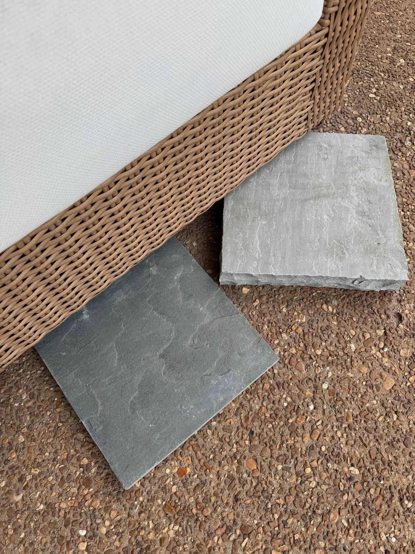 Front porch transformation underway with Bluestone and Jackson stone chisled edge treads, plus a new front door. From Historic Belle Meade, TN to Historic Franklin, TN and anywhere in between.

Builder &amp; Design: @saltandstonellc
Products &amp; se