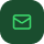 A close-up of a green recycling bin lid with a recycling symbol.