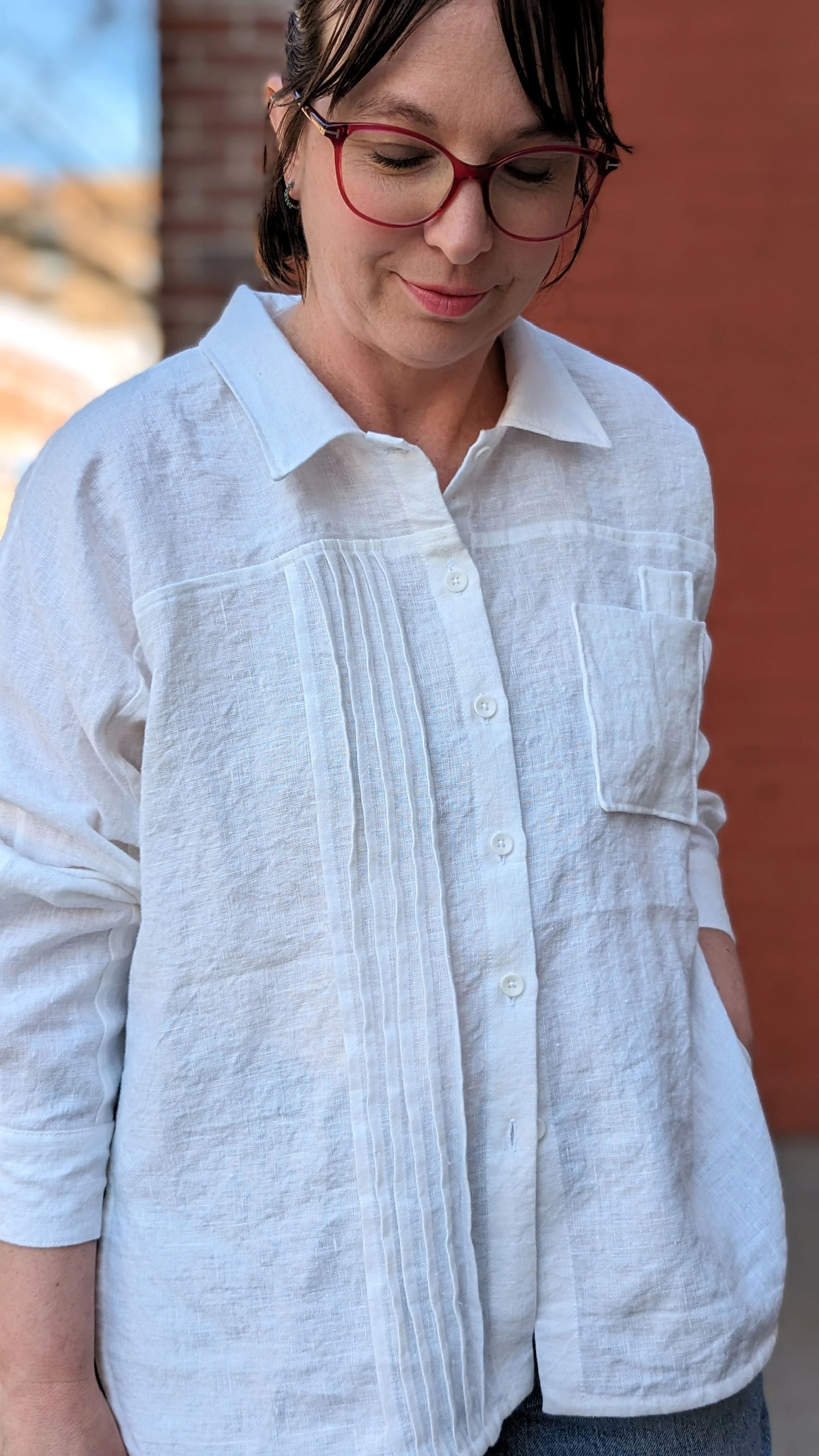 Pierce Shirt: A Zero-Waste PDF Sewing Pattern