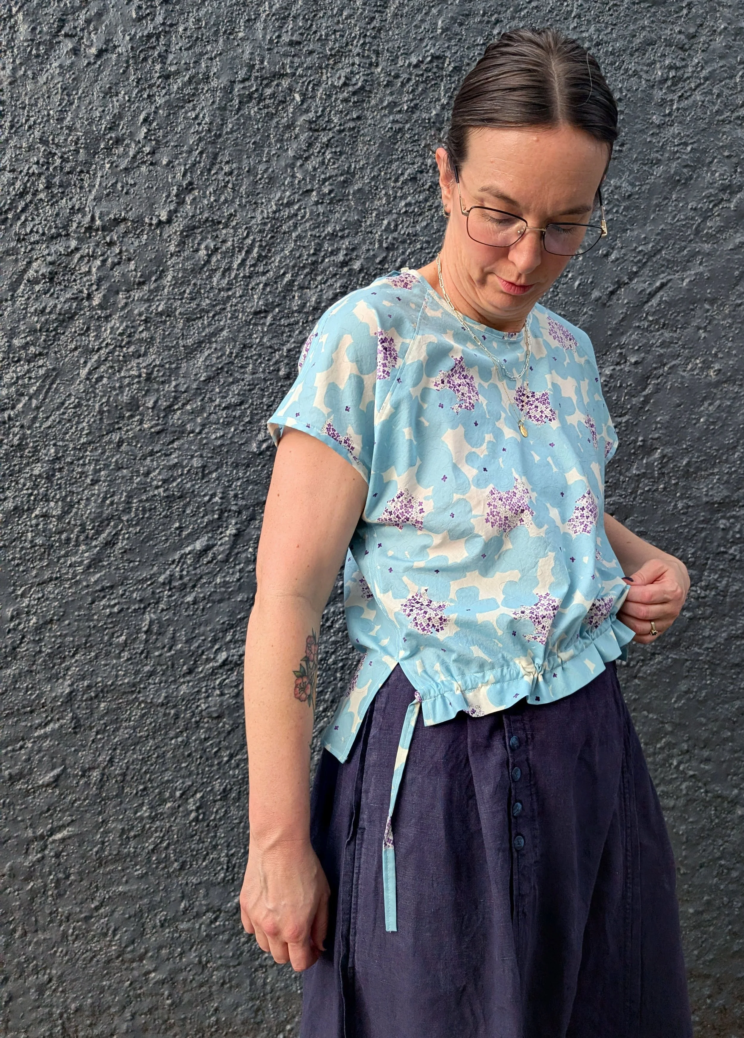 Bias Shift Top: A Minimal Waste PDF Sewing Pattern