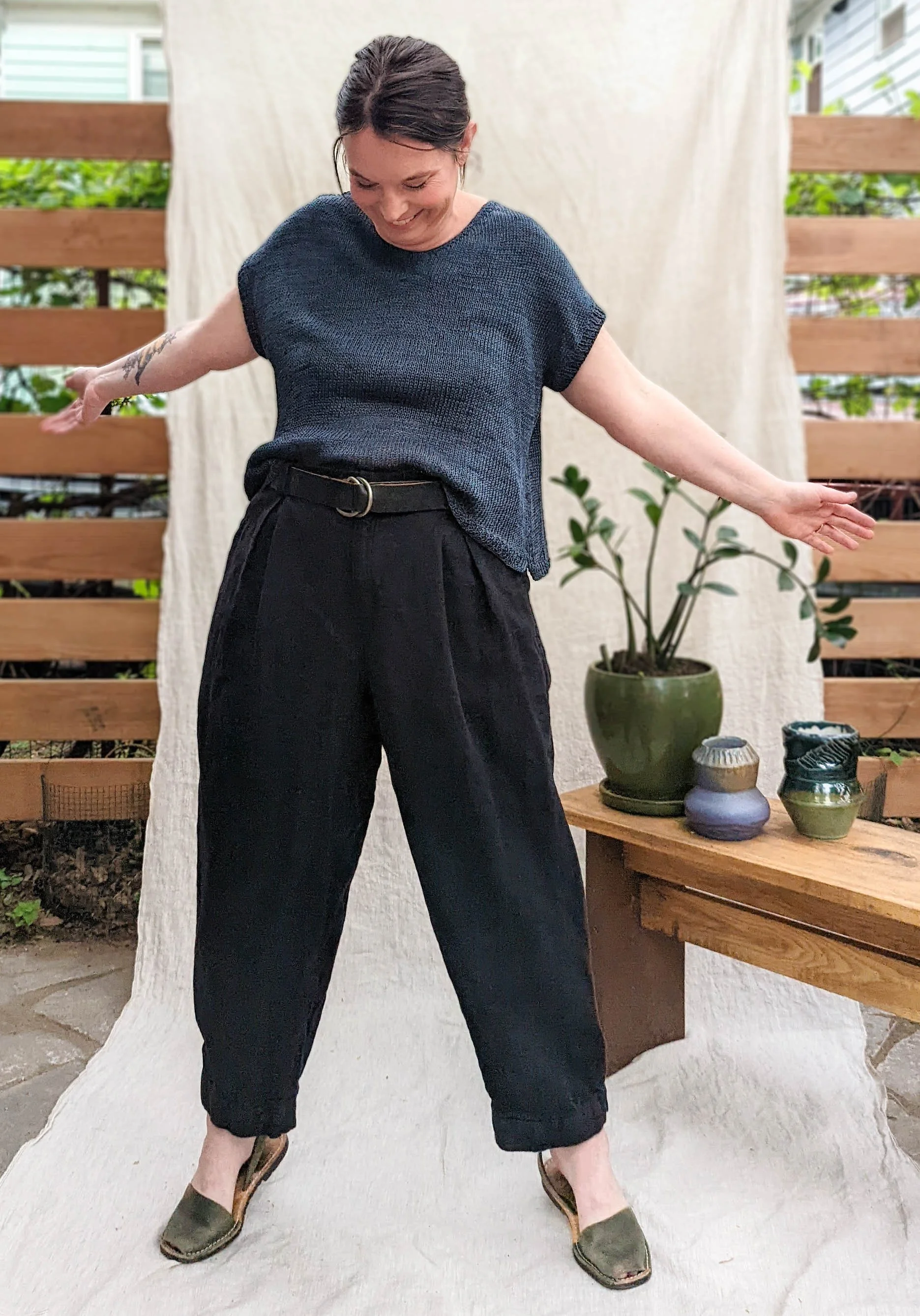 Jones Trousers – Zero/Minimal Waste Digital Sewing Pattern