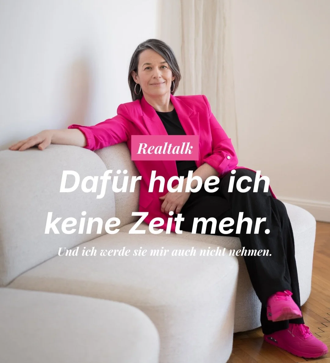 Realtalk: Frauen haben kein Zeitproblem, sondern ein Priorit&auml;tenproblem. 

Statt sich ihren Tr&auml;umen zu widmen, verplempern sie wertvolle Lebenszeit. 

Statt ihre Stimmen zu erheben, h&ouml;ren sie auf andere. 
Statt ihre Geschichten und B&u