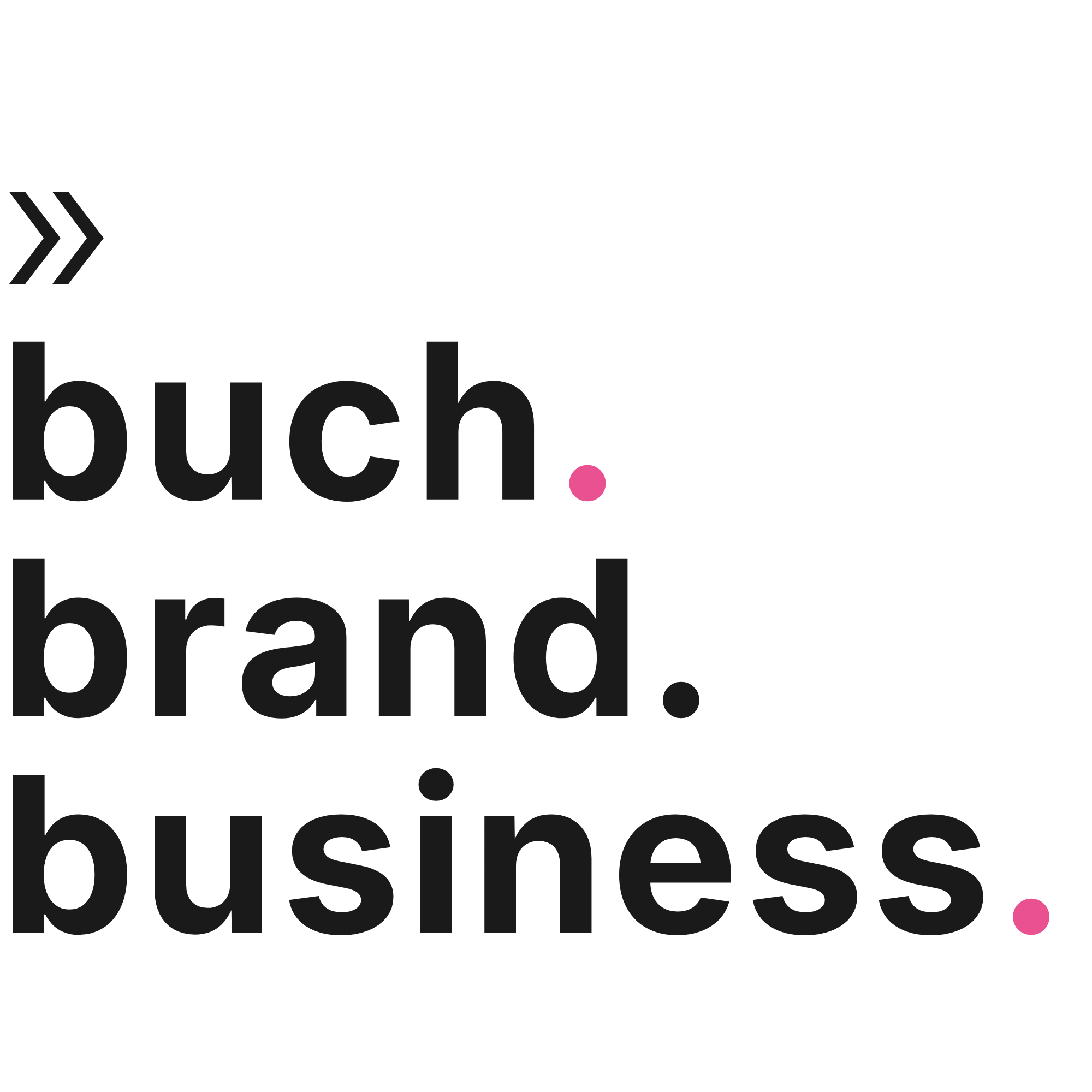 Logo » buch.brand.business.
