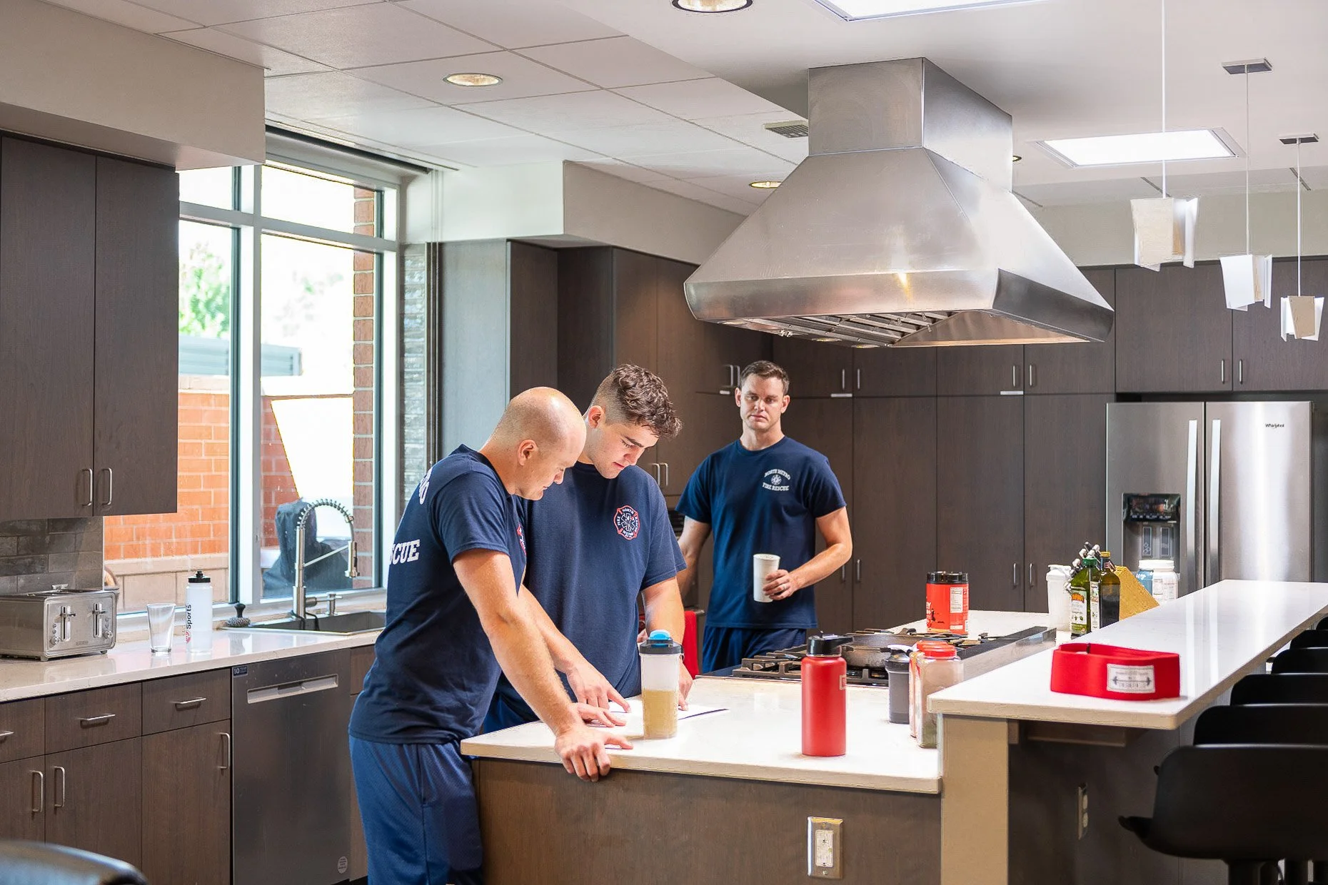 Lifestyle Photography in fire station