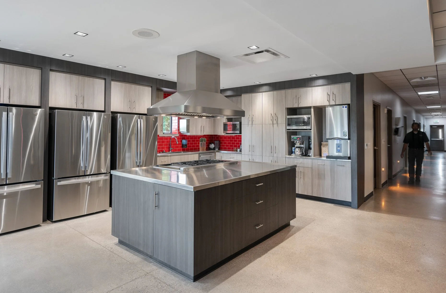 Fire station kitchen area 