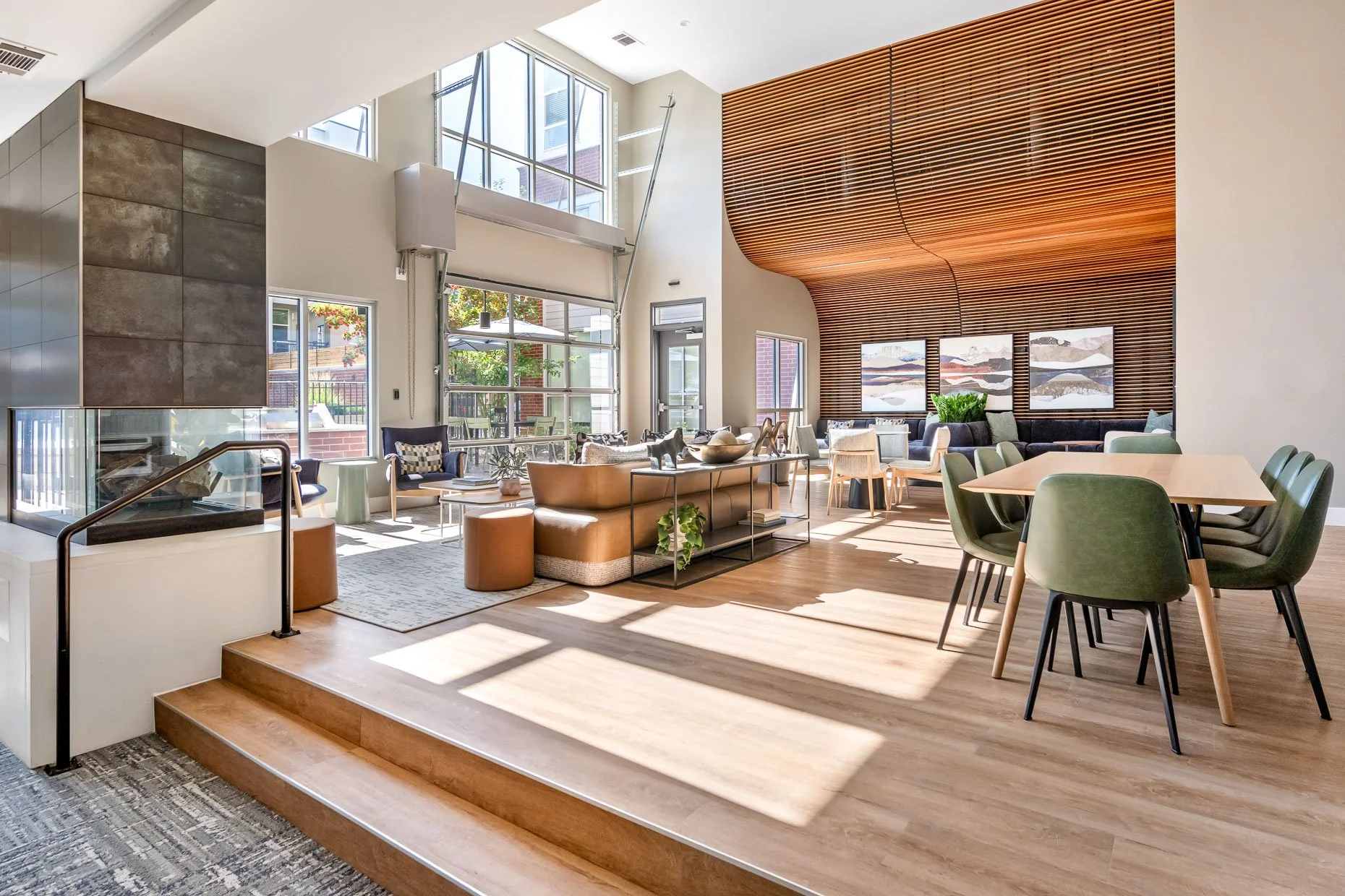 Gorgeous communal area for apartment complex