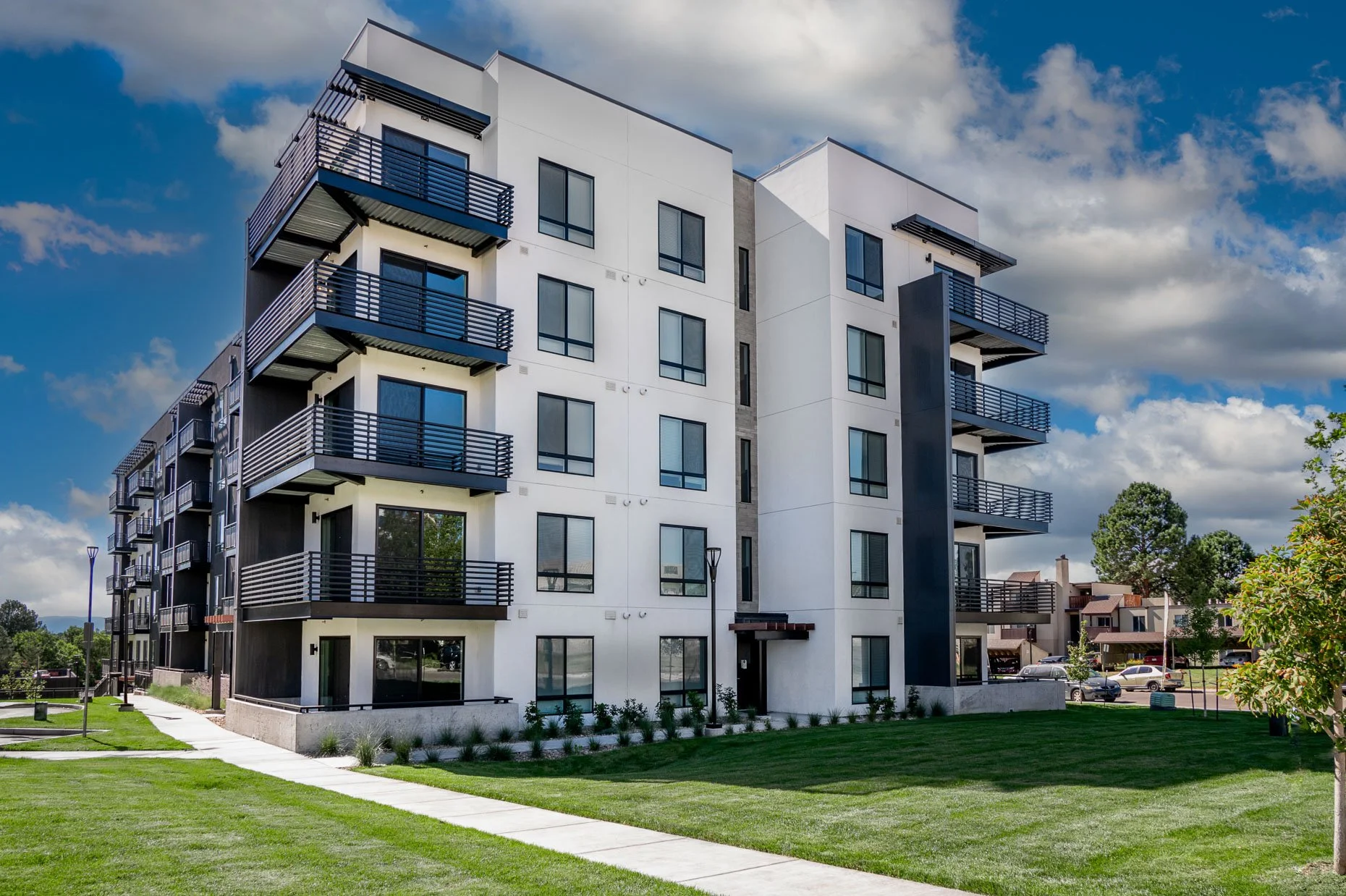 Vine at Panorama apartment complex exterior