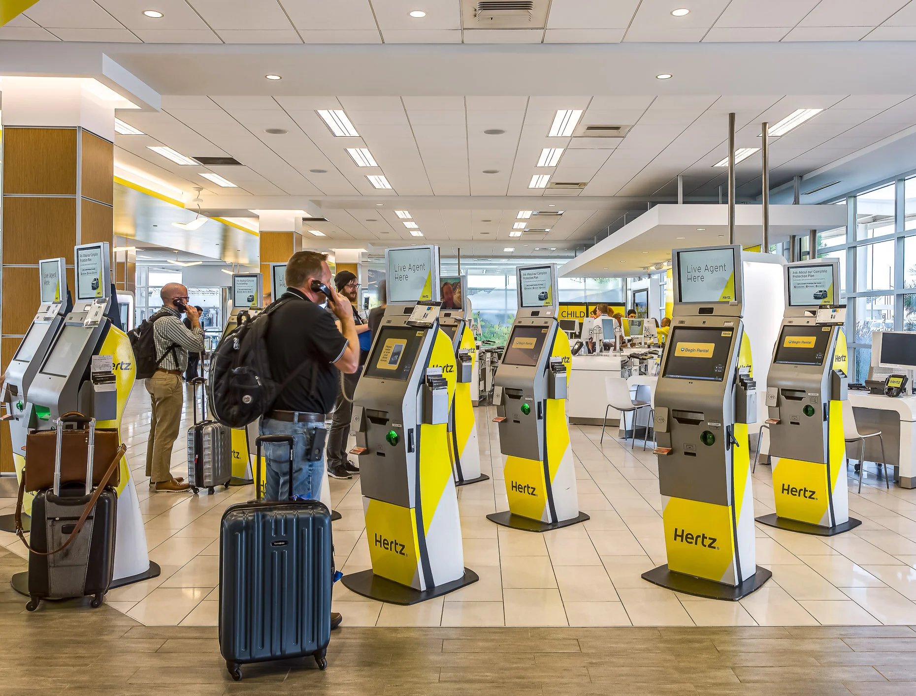 Hertz  rental car location in Denver