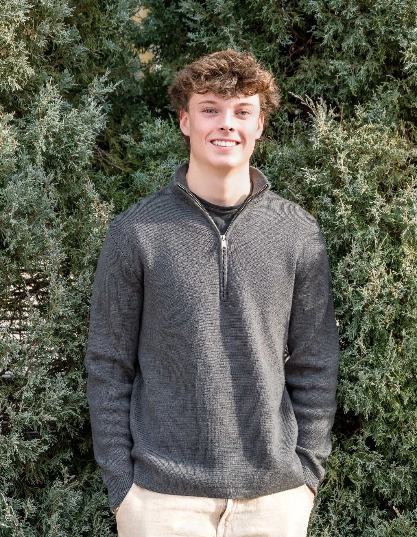 Senior at park