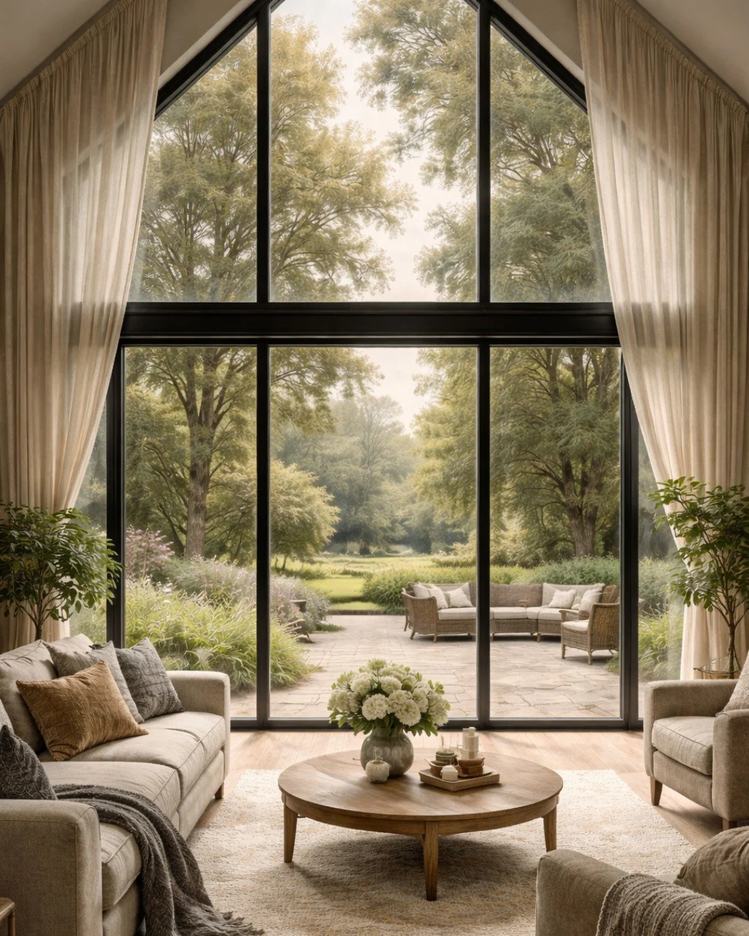 When extending your property, it is important to look at how the existing plot is situated and then know how to maximise the south facing facade. 

This can be achieved by creating double height glazing, maximising the natural light in order to frame