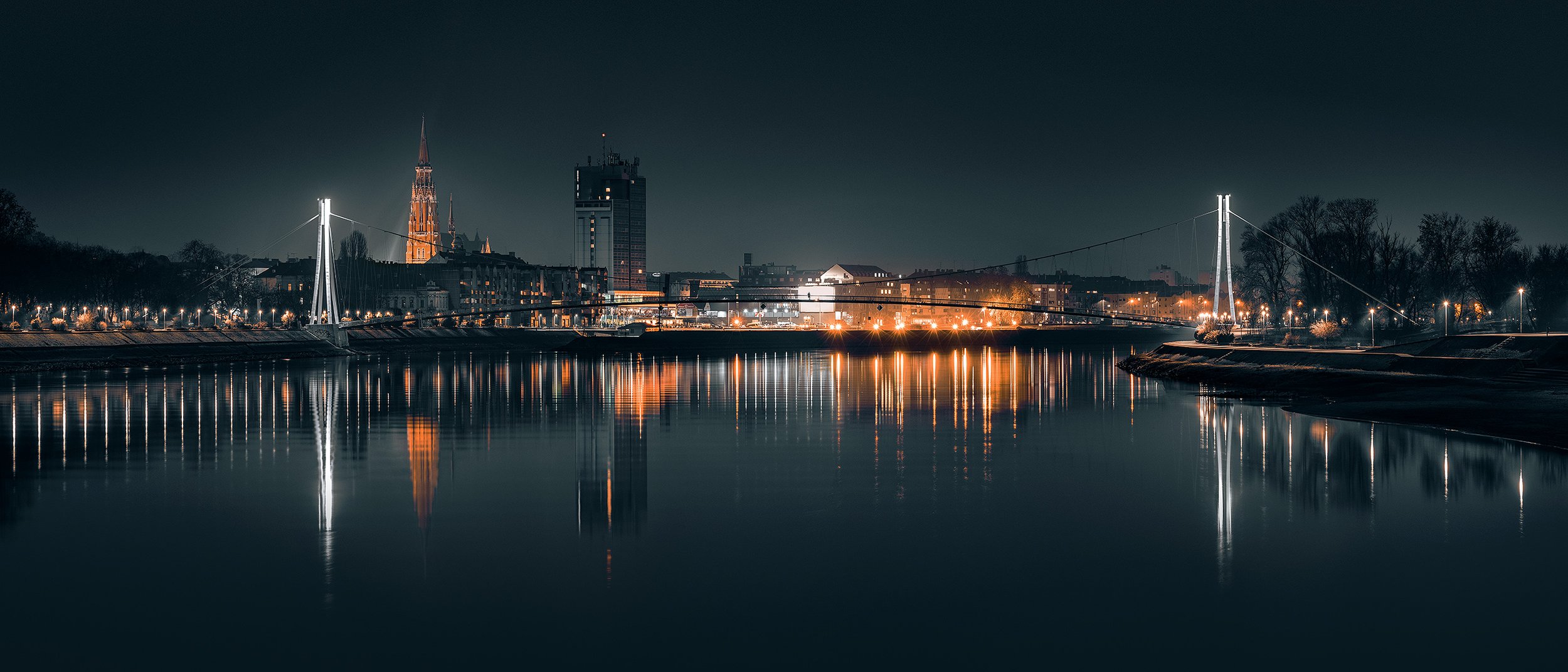 Osijek, Drava, Slavonia, Croatia, Slavonija, Hrvatska, bridge, most