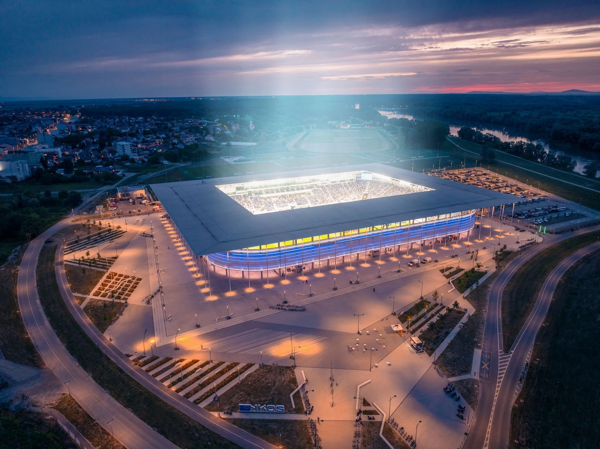 Osijek, NK Osijek, football, soccer, stadium, Opus arena