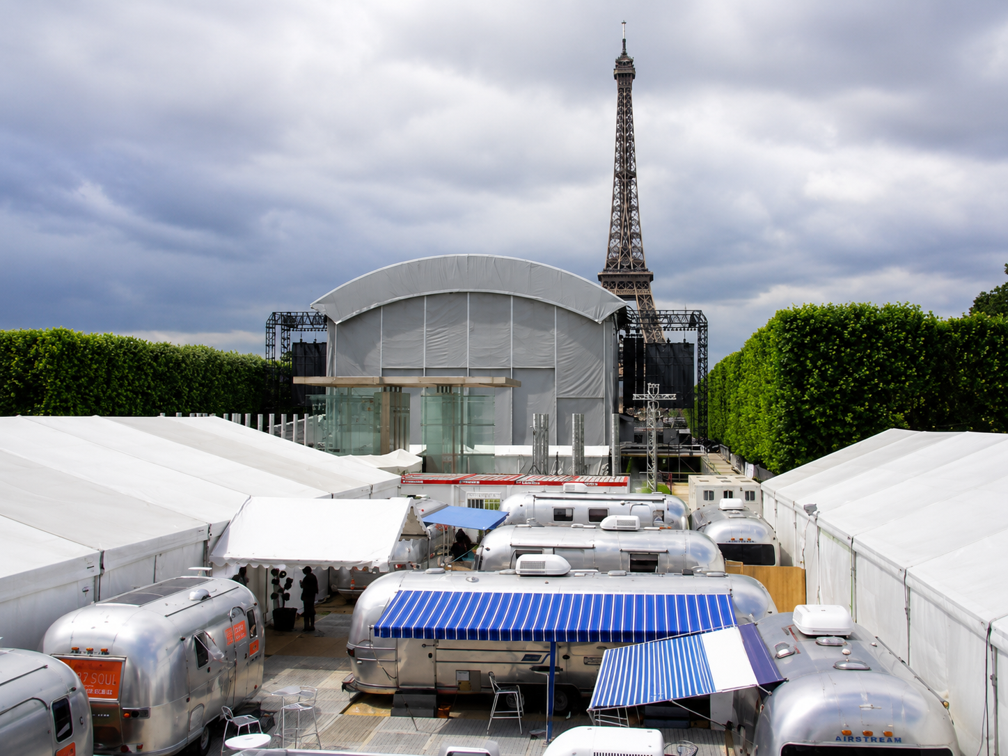 Airstream configurée sur mesure — village artistes festival EDENSTREAM