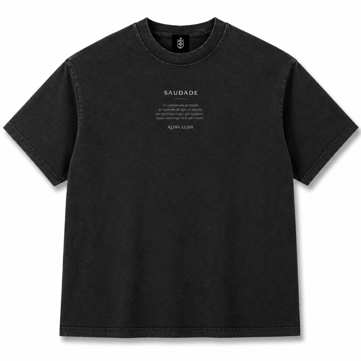 SAUDADE Vintage Wash Cotton T-Shirt