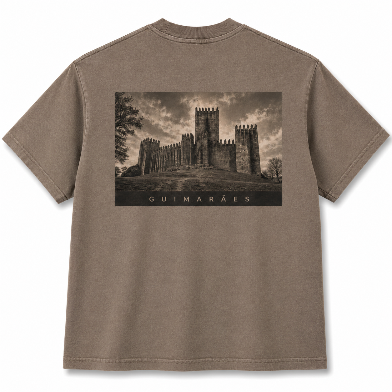 SAUDADE DE GUIMARAES Vintage Wash Cotton T-Shirt