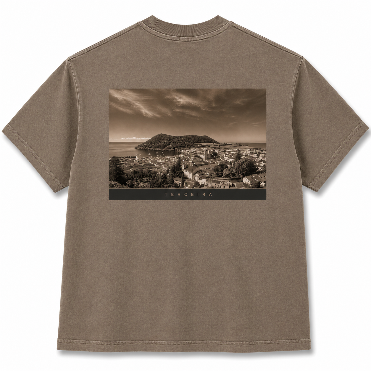 SAUDADE DA TERCEIRA Vintage Wash Cotton T-Shirt