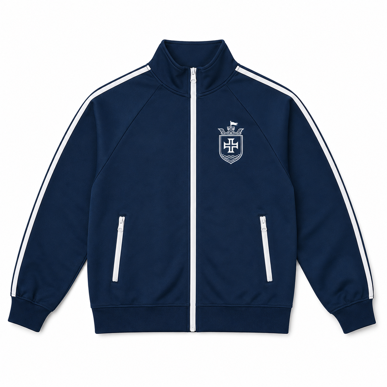 SONHO Kids’ Contrast Tape Coach Jacket