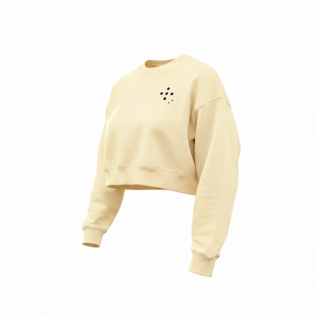 VIANA CROPPED SWEATSHIRT