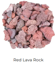 Red Lava Rock