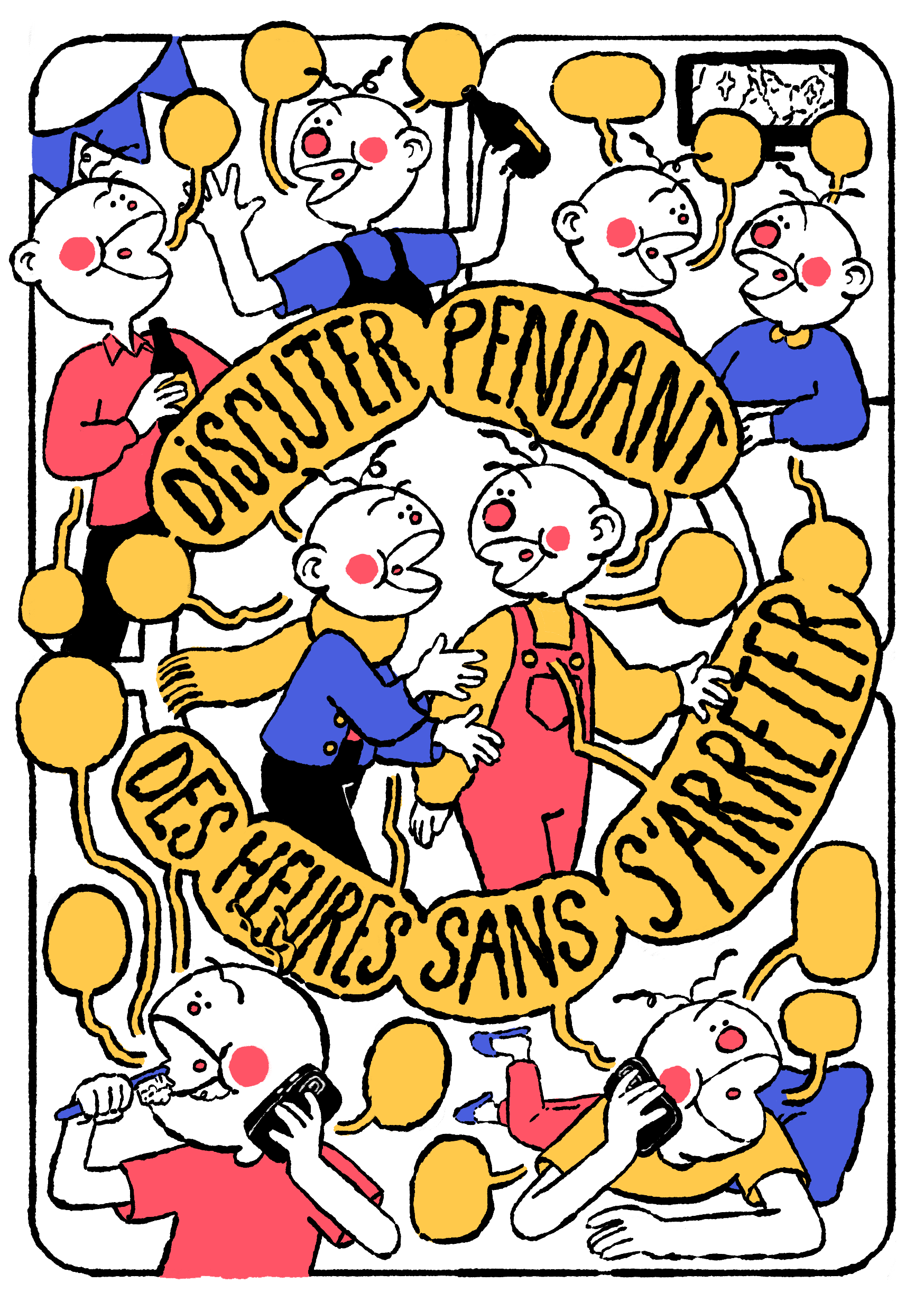 2023 | Illustration réalisée pour "Ce que j'aime chez toi", fanzine publié avec Aliénor Doublet