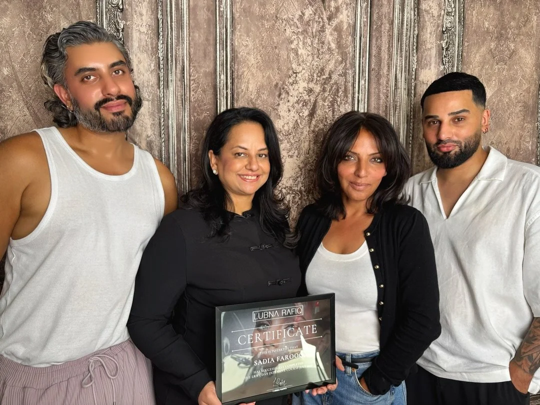 Our recent graduates&hellip;LRA Certified 🎓✨

@sadiamalihastudios 
@aroojahmedmua 
@velourabeautybynidah 
@dilva_makeup 
@shirin_vohra26 
@glamsbyzoya 

Wait till you see their portfolio work 🤩

#lubnarafiqacademy #makeuptraining #hairtraining #mak