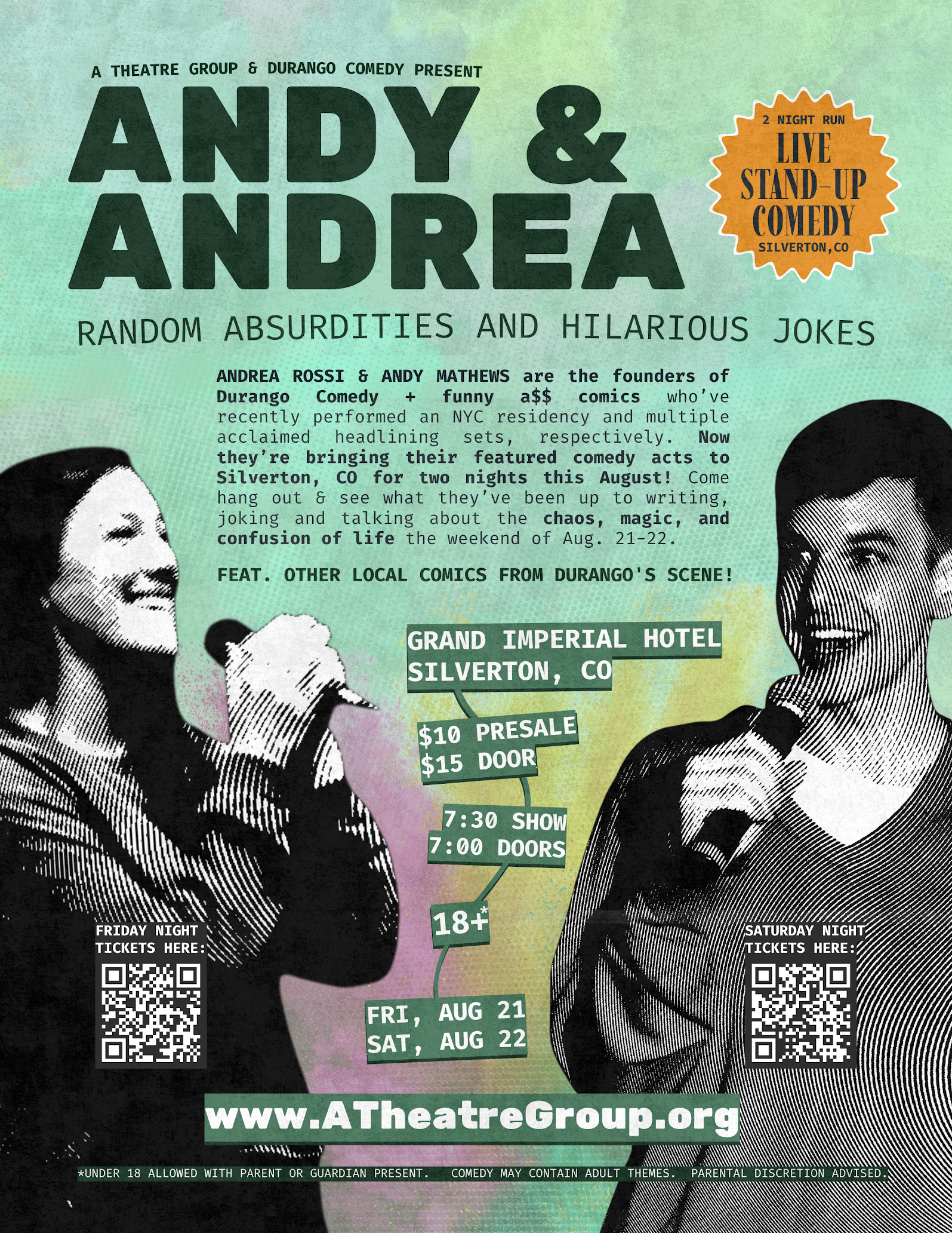 A Theater Group: Live Stand Up Comedy