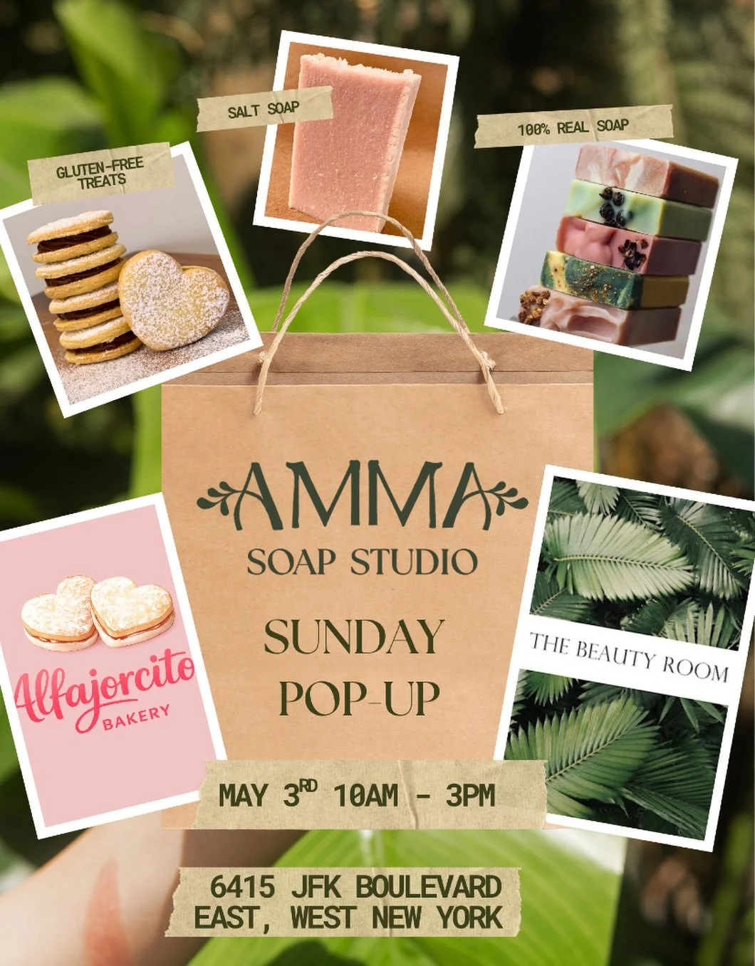 We Are Back!! 
This Sunday 5/3 10am-3pm
6415 JFK Boulevard East, West New York

I&rsquo;ll be bringing a special SALT soap collection to share with all who come visit @thebeautyroomnj this Sunday.

🧼🧂🫧
What is salt soap?
Salt soap is sometimes cal