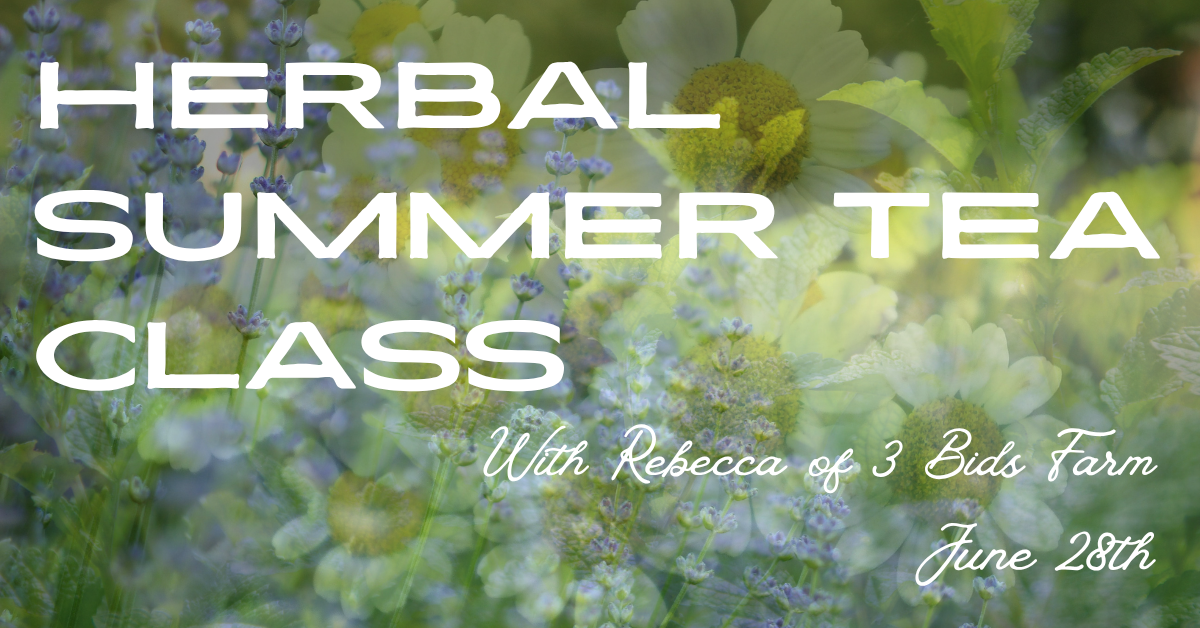 HERBAL SUMMER TEA CLASS