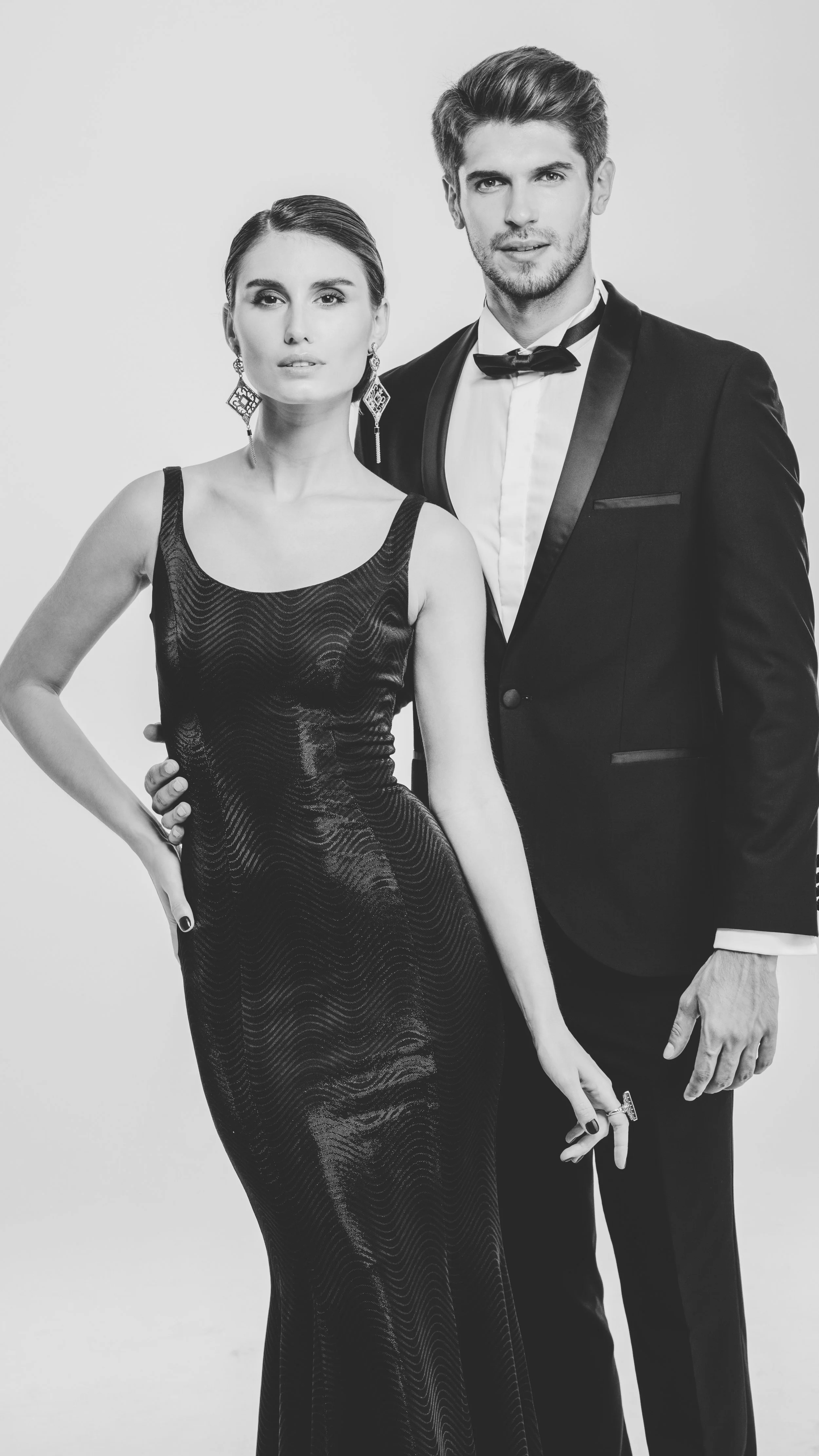 McBooth studio photo booth NYC elegant couple formal event portrait