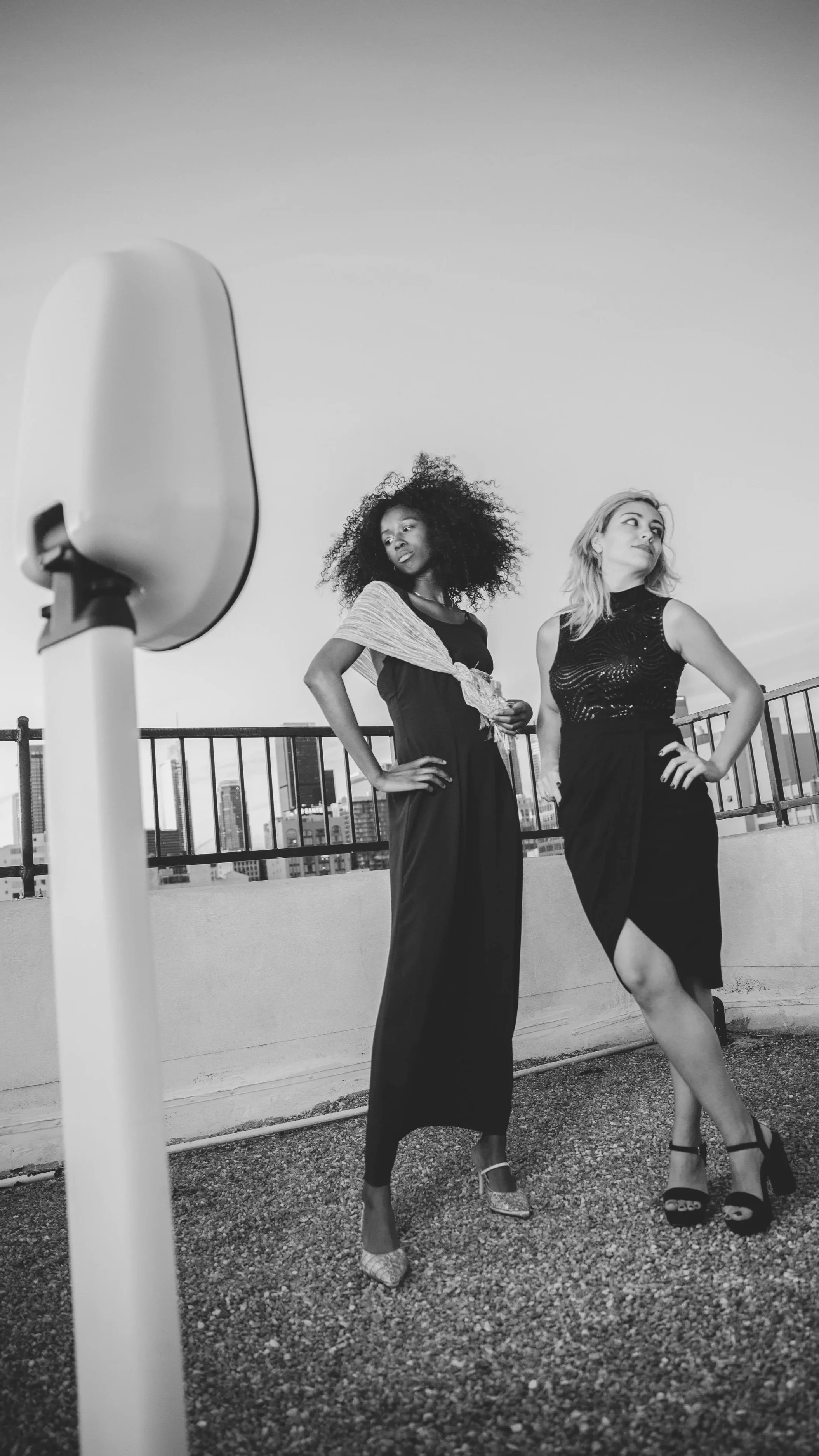 McBooth classic photo booth rental NYC with guests posing