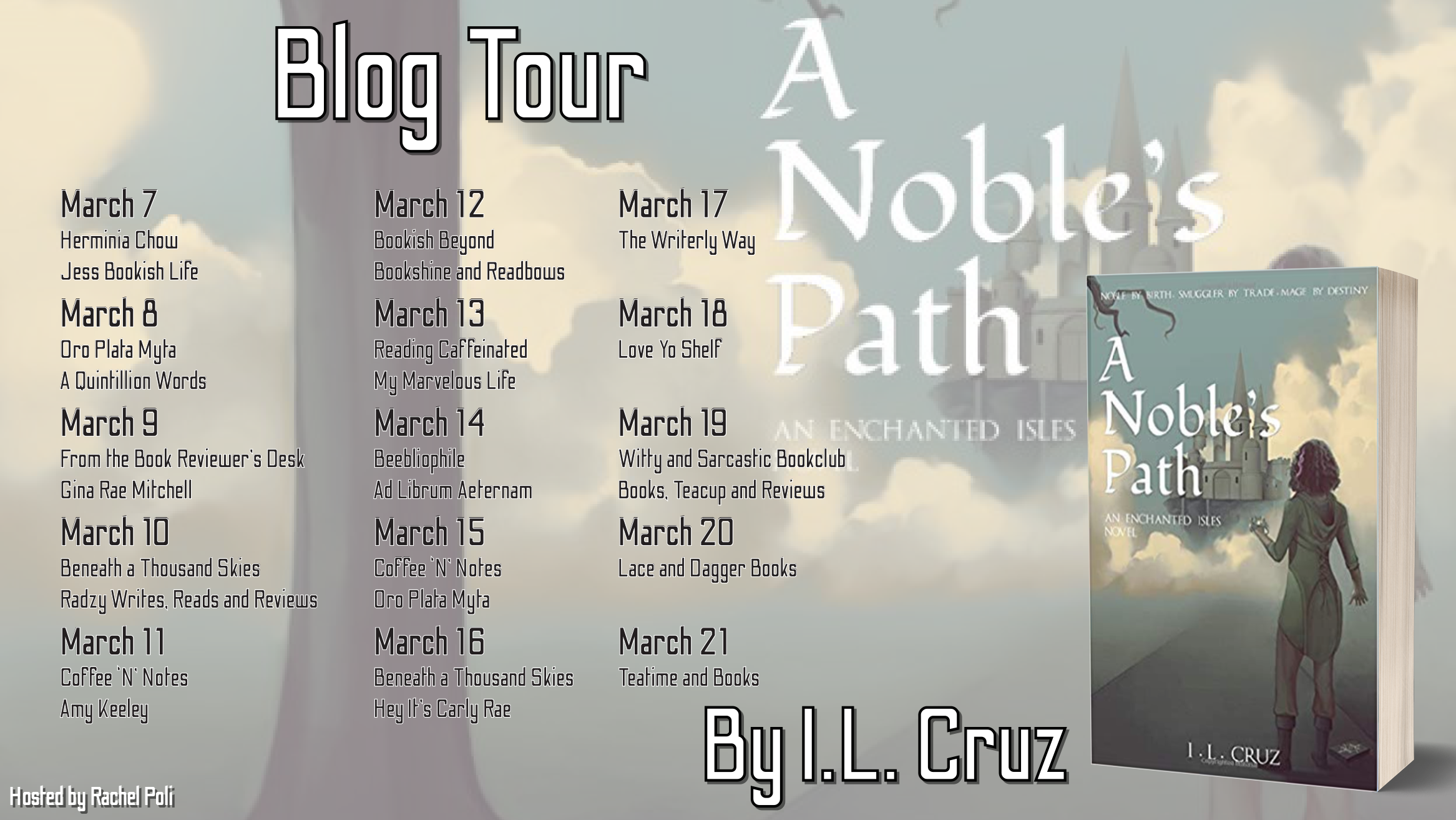 Blog Tour:  Q&amp;A with I.L. Cruz - A Noble's Path
