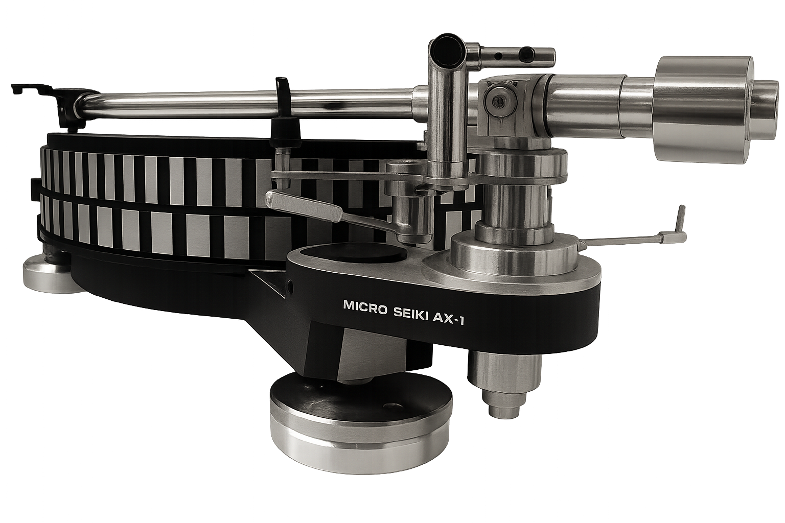 A Micro Seiki DDX-1000 turntable  with an MA-505 tonearm