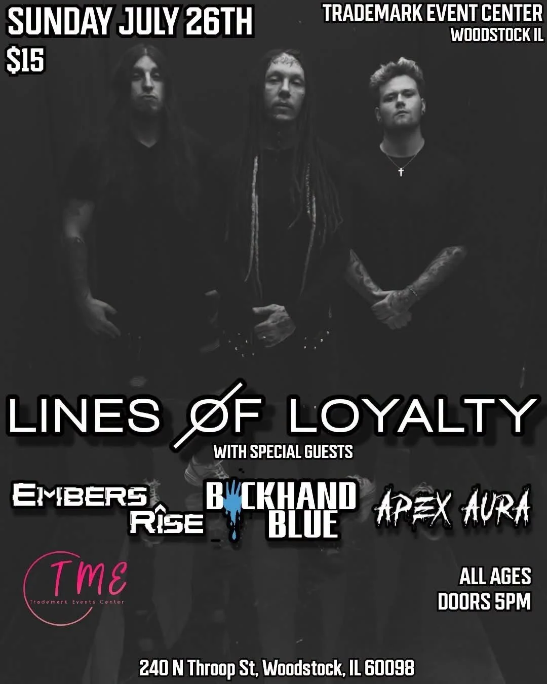 Lines of Loyalty Takes Center Stage with Apex Aura, Backhand Blue, and Embers Rise