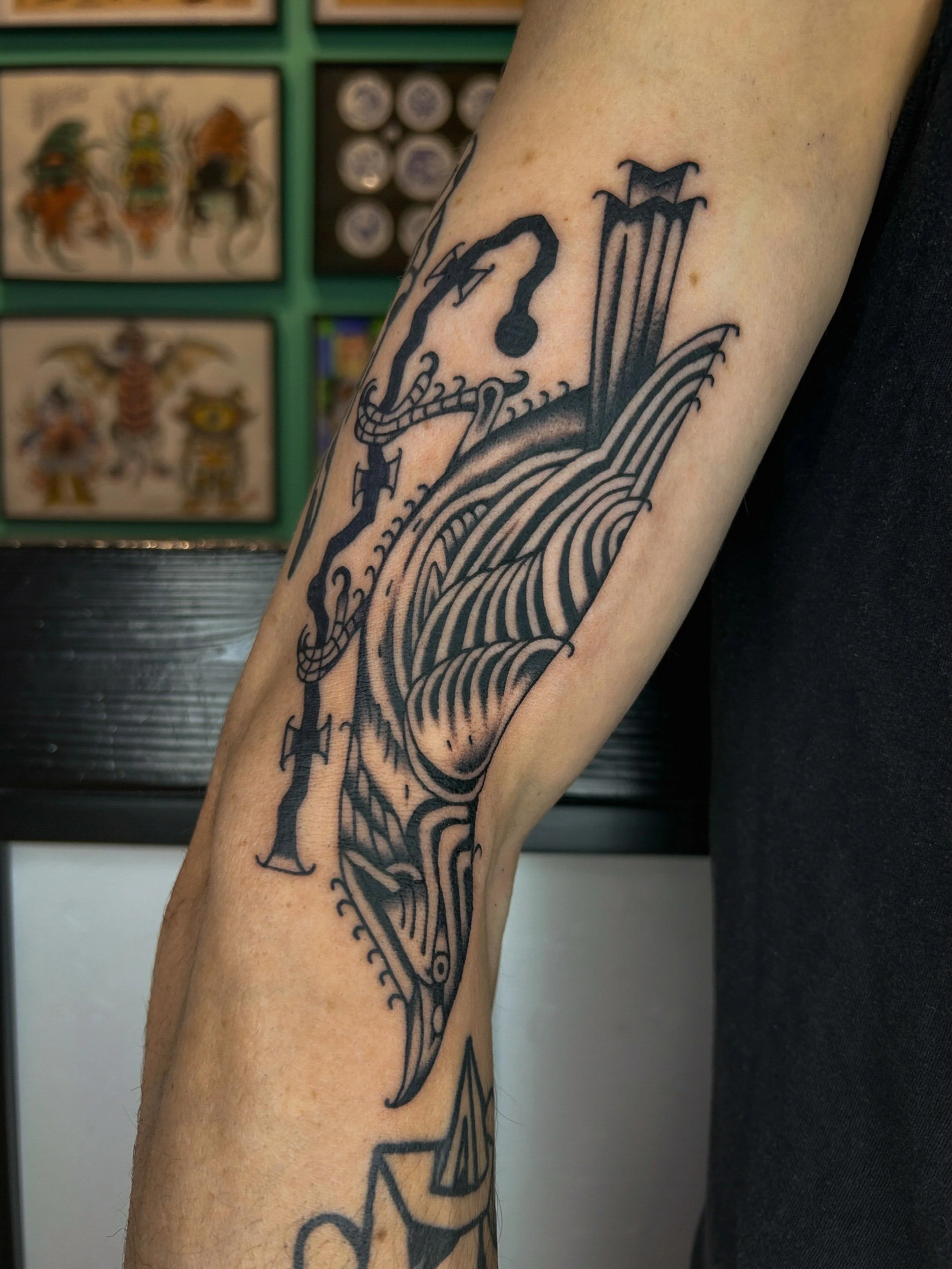 Bird done on Mathieu the other day at @hanabusaelectrictattoo 🦅

Booking June/July in Berlin 📩

#berlintattoo #alekleaf #birdtattoos