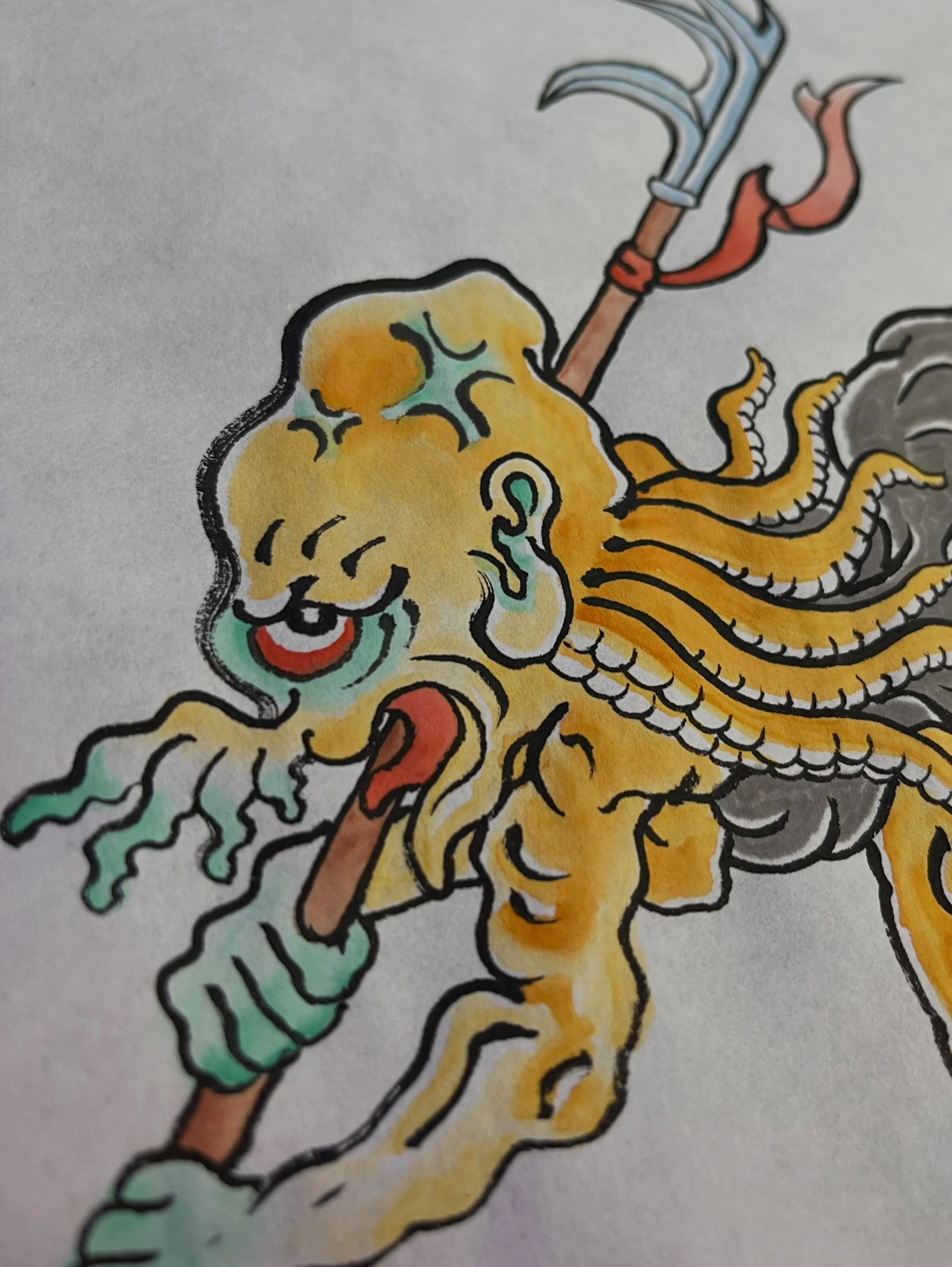 Yokai nr.69 🐙 

I call em zoidberg. DM if you&rsquo;re into it ✌🏻😎